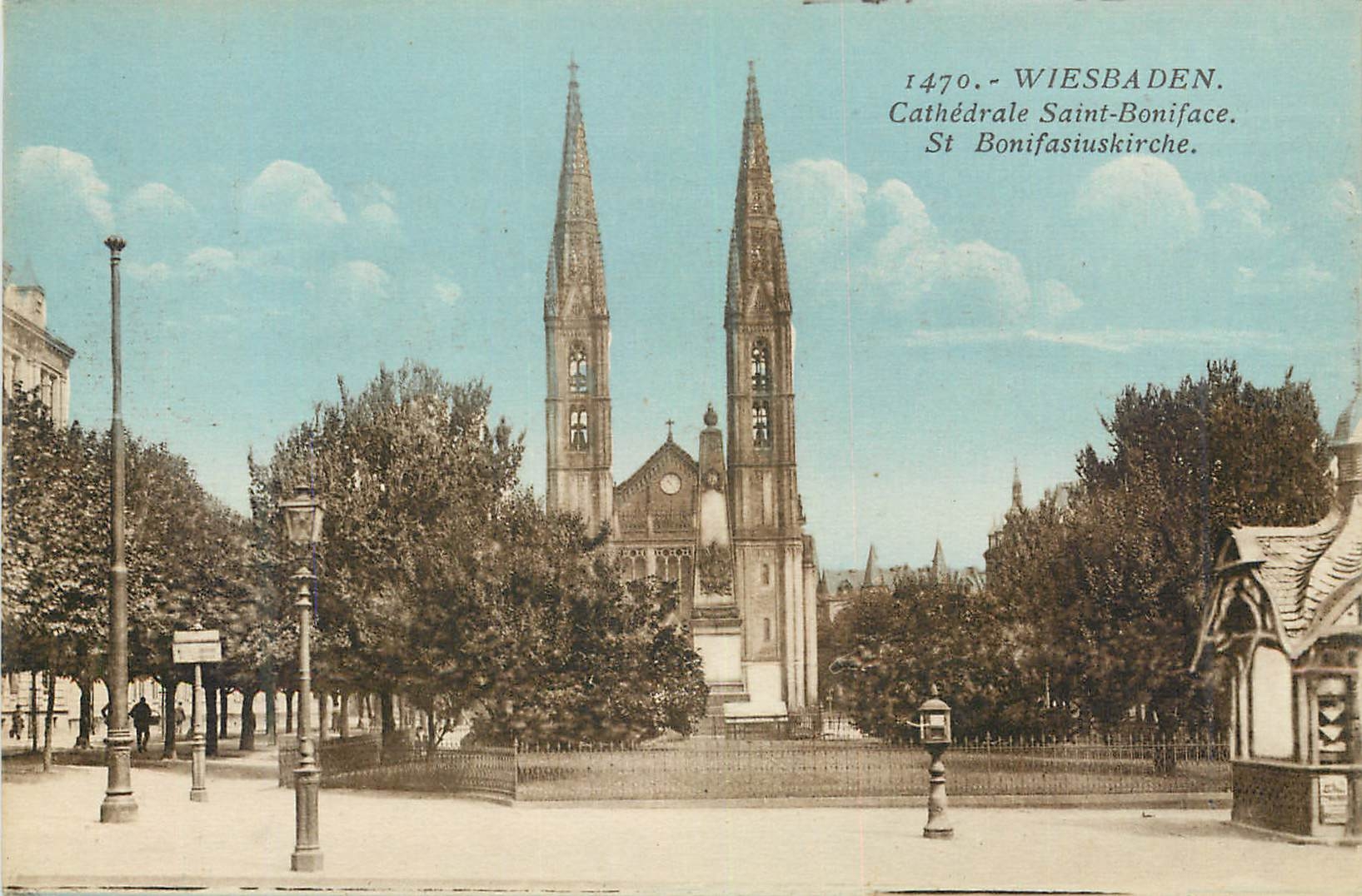 Wiesbaden — Cathédrale Saint-Boniface (St Bonifasiuskirche) — 1470