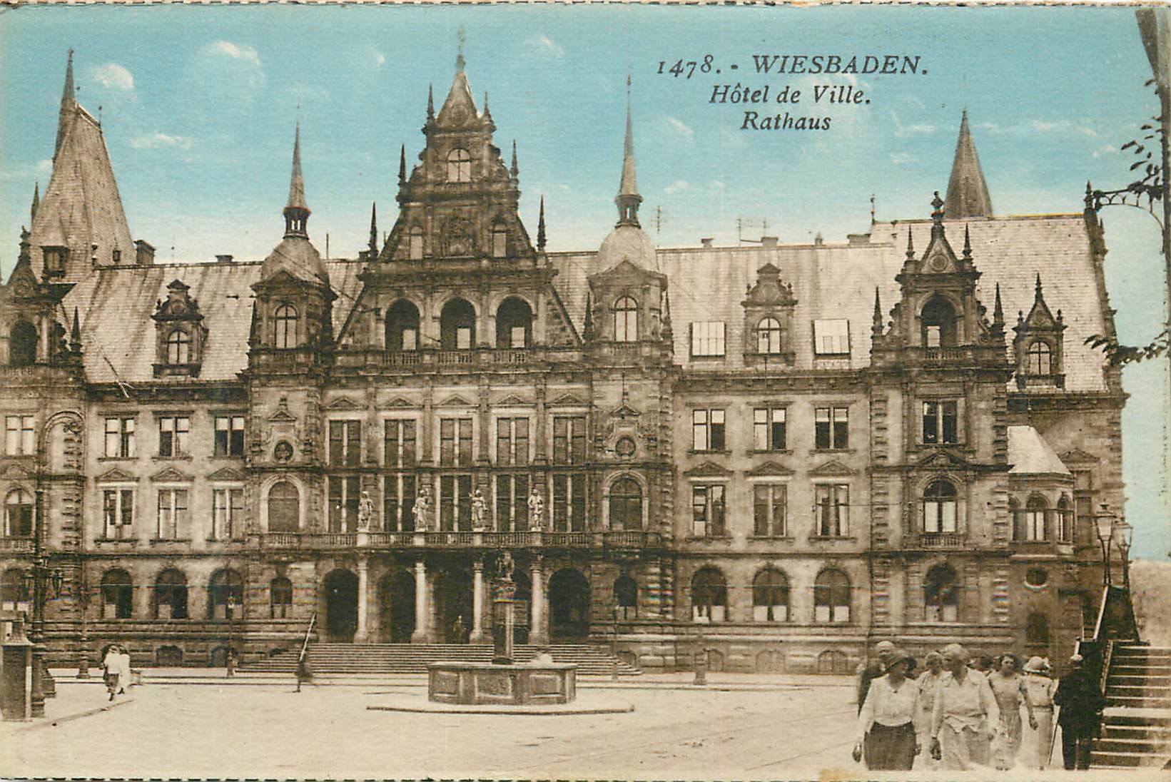 CPA Wiesbaden Hotel de Ville