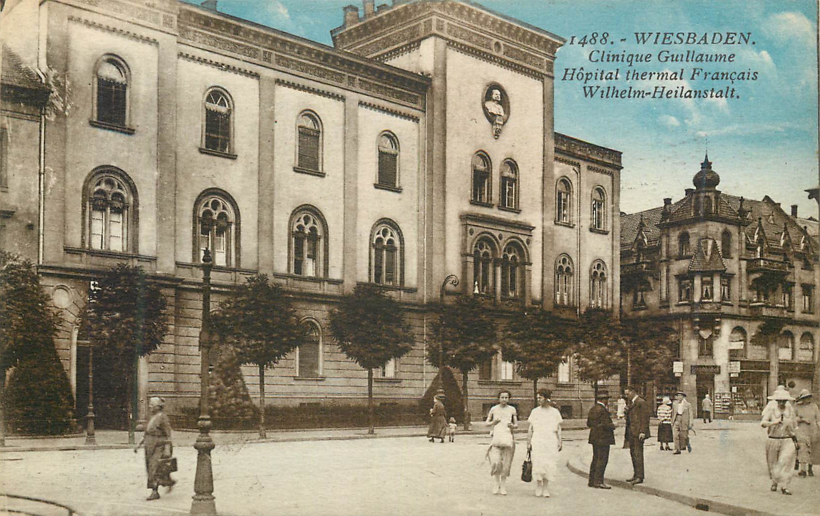 CPA Wiesbaden Clinique Guillaume Hopital thermal Francais