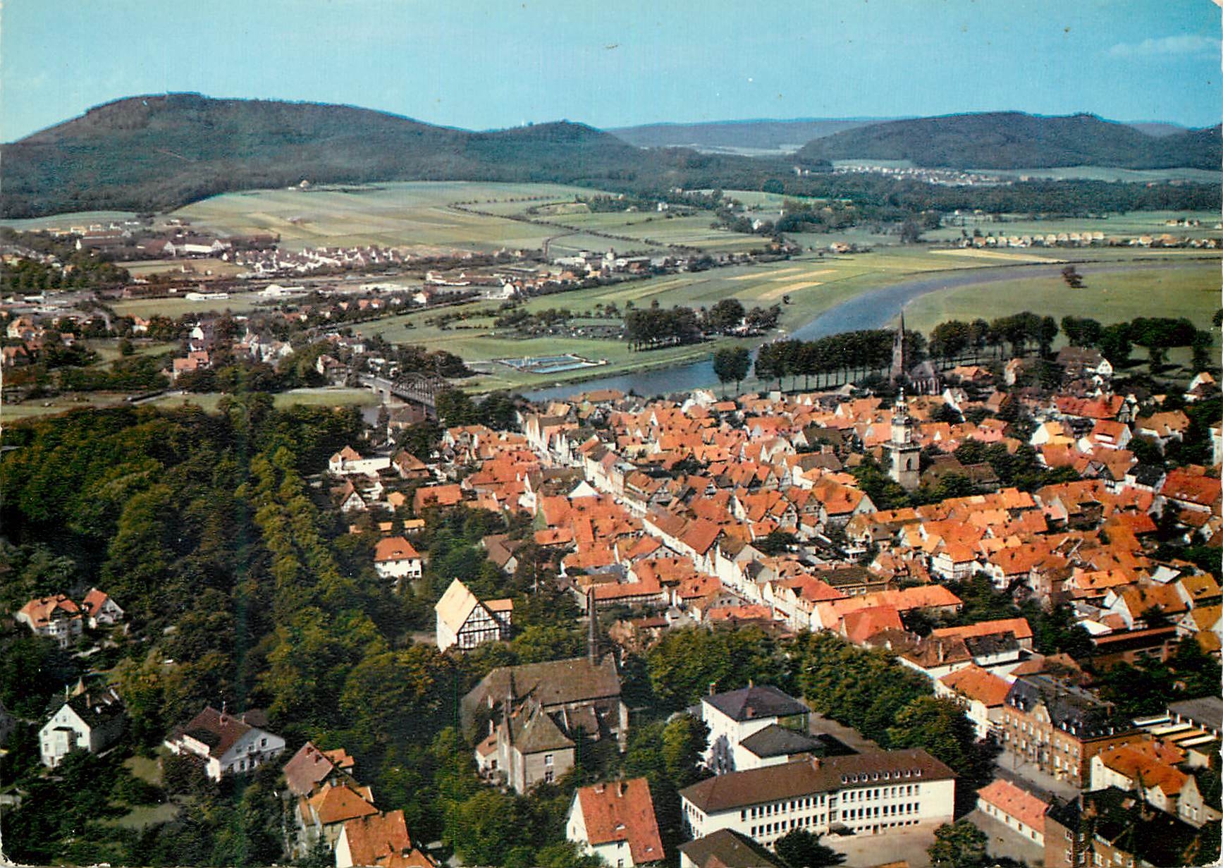 CPM Rinteln Weser Luftbild