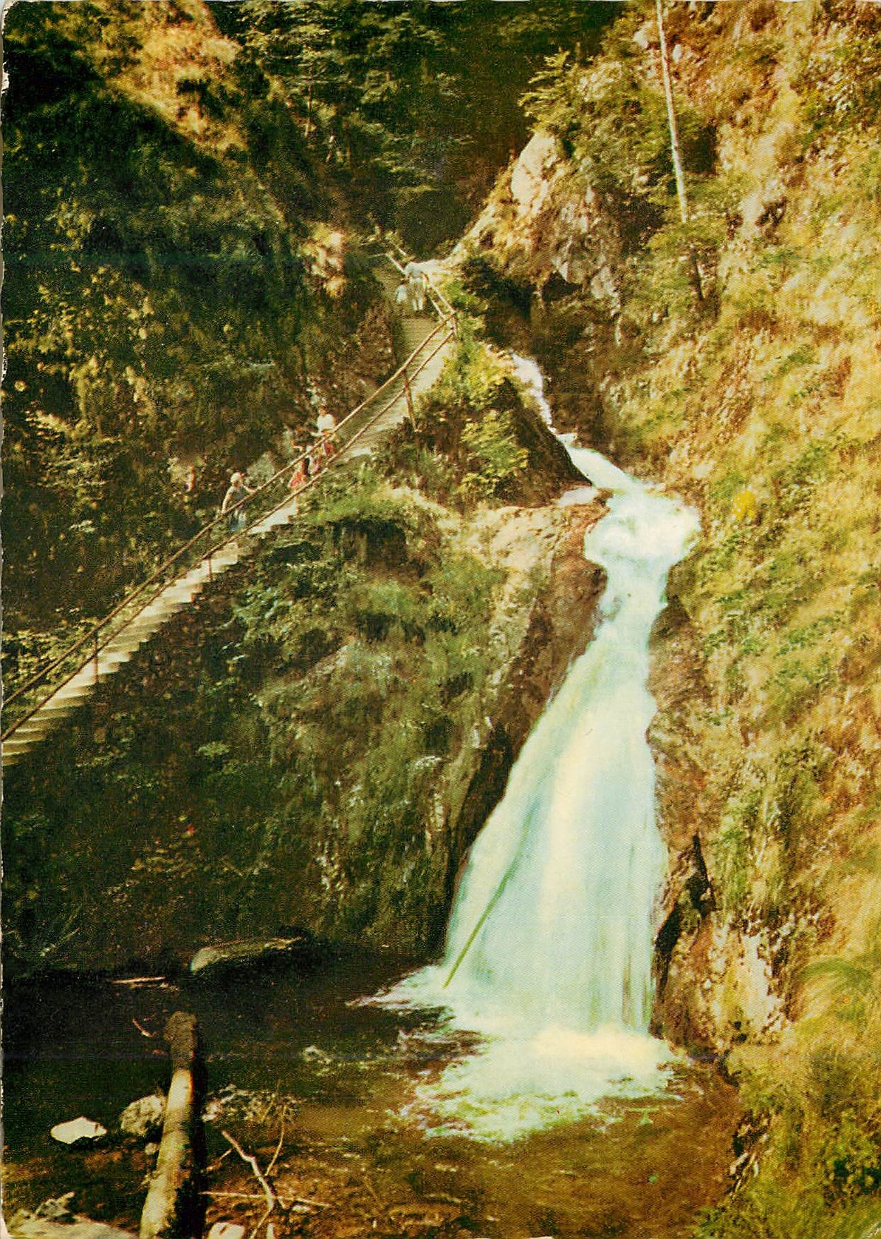 CPM Kurhaus Alterhelligen im Schwarzwald Butten Wasserfalle