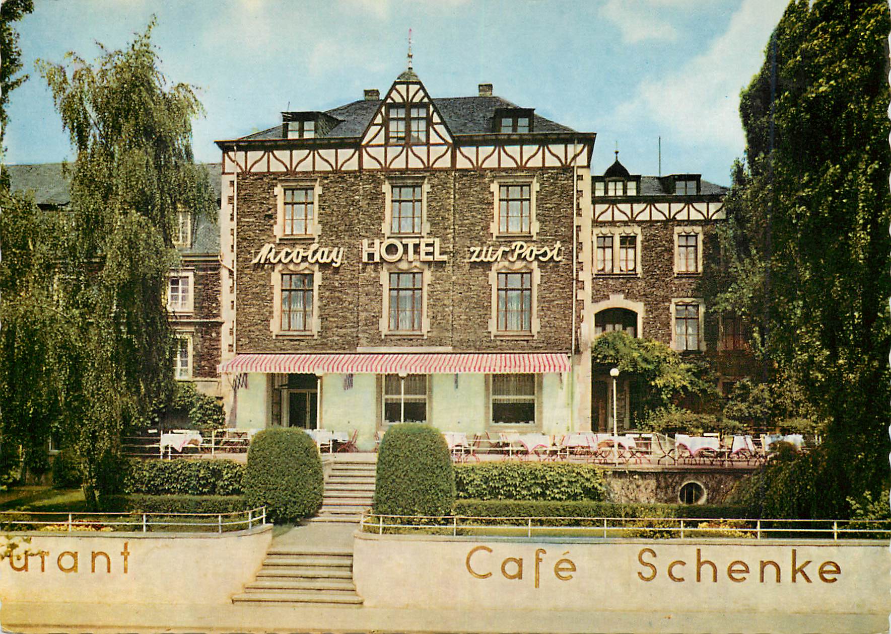 Hôtel Nicolay zur Post — Zeltingen (Moselle) — éditeur Cekade