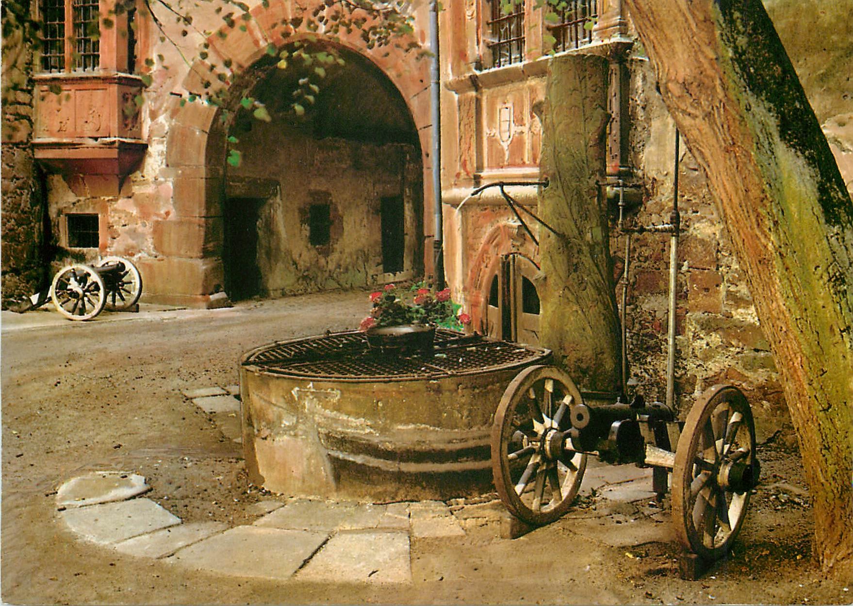 CPM Luftkurort Budingen Hessen Schlossbrunnen
