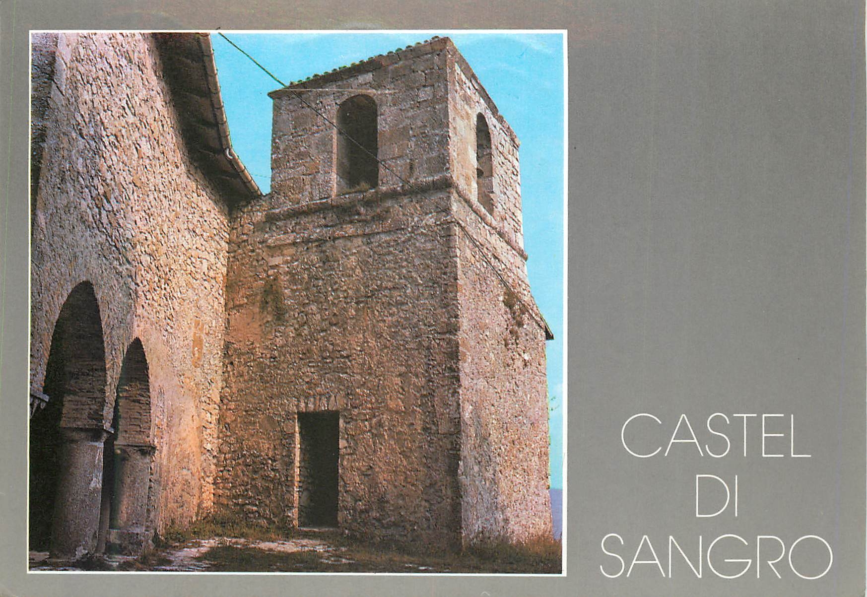 CPM Castel di Sangro Particolare Chiesa S s Cosma e Domiano