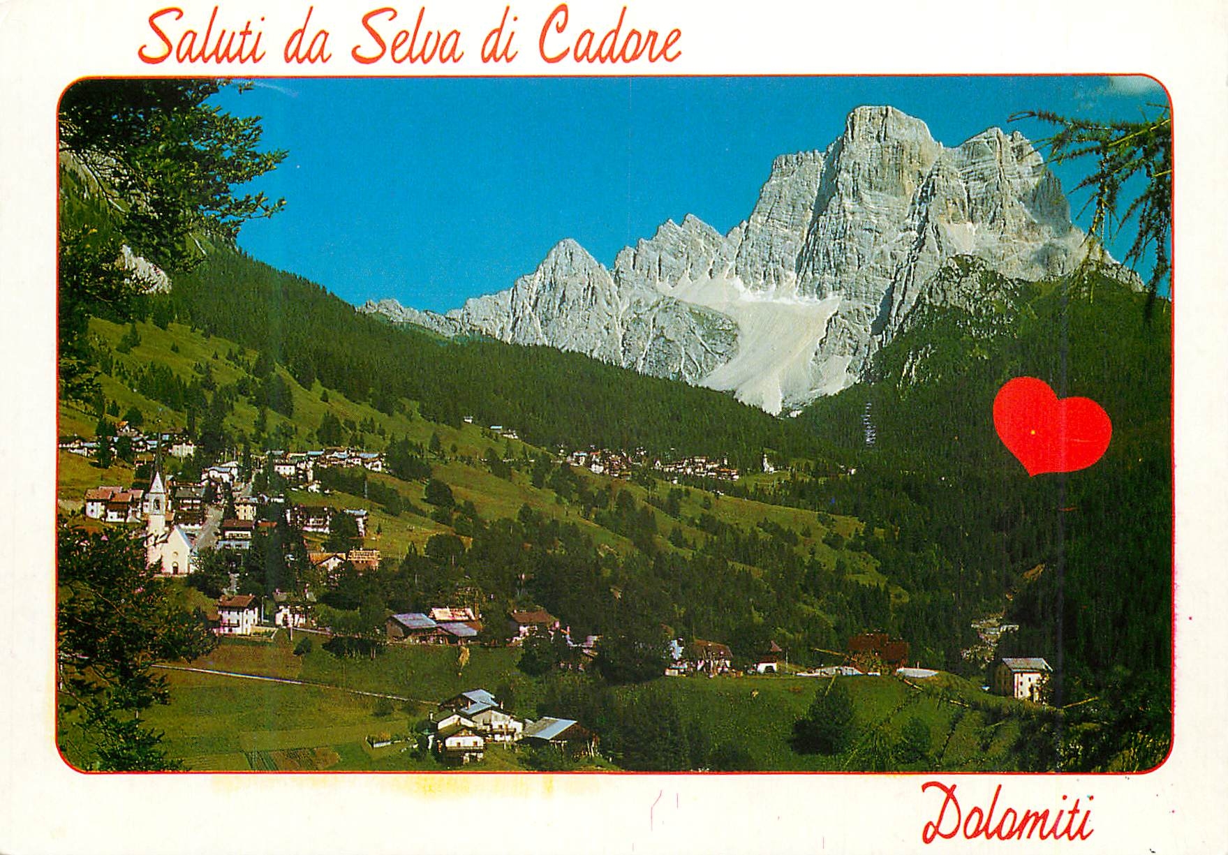 CPM Dolomiti Val Florentina Selva du Cadore Monte Pelmo