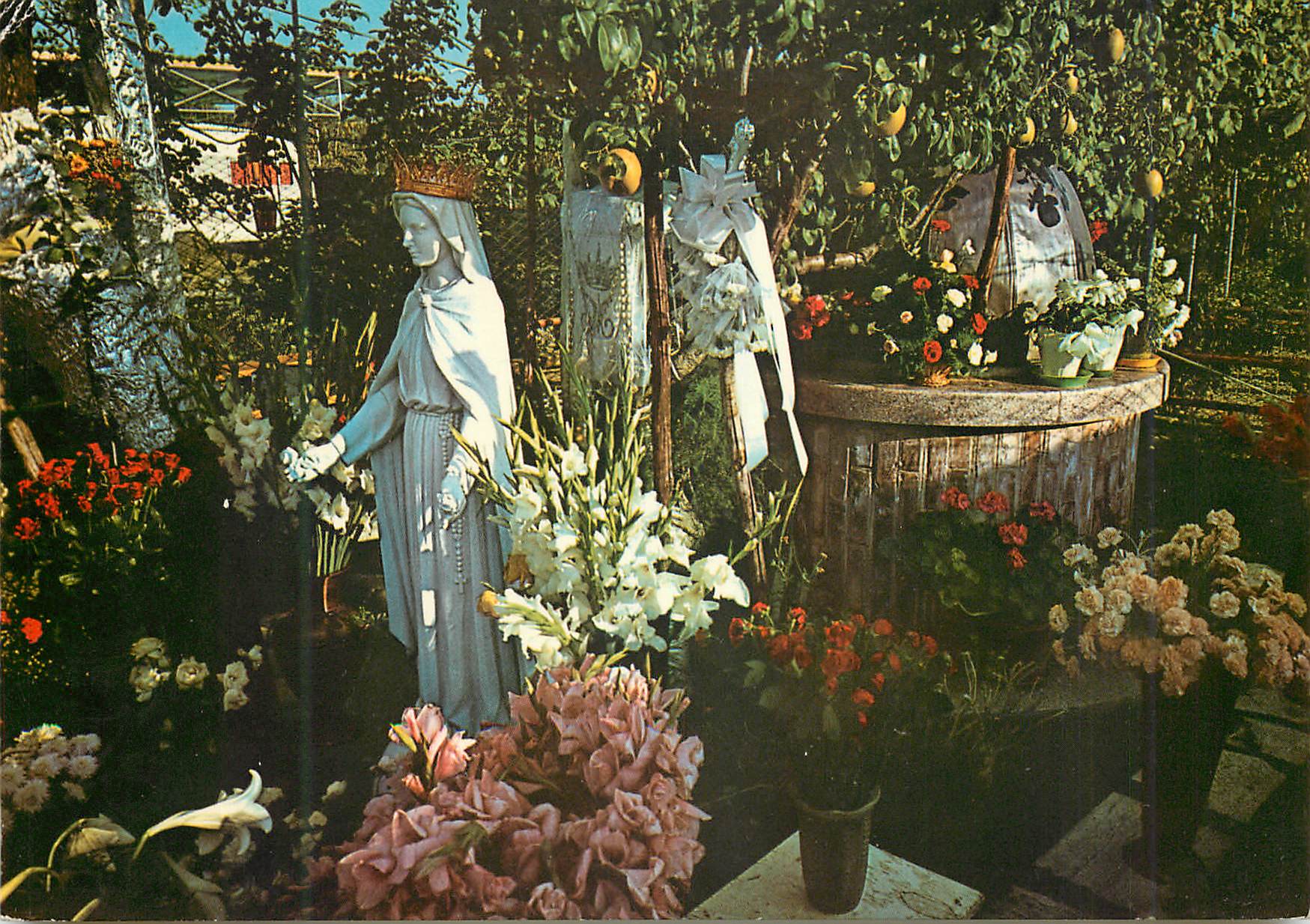 CPM S Damiano di S Giorgio Vierge des Roses
