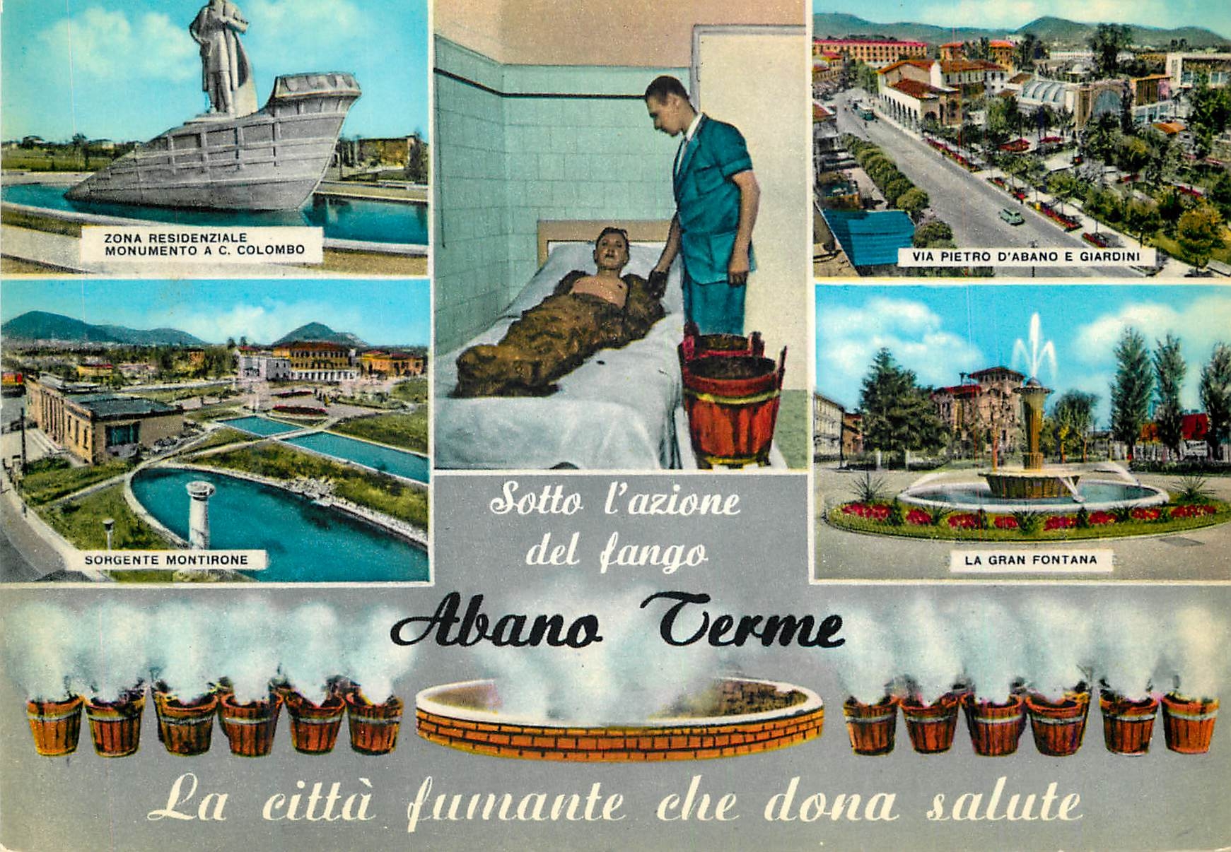 Abano Terme — Spa et monuments — Ed. Ris. A.B.A.