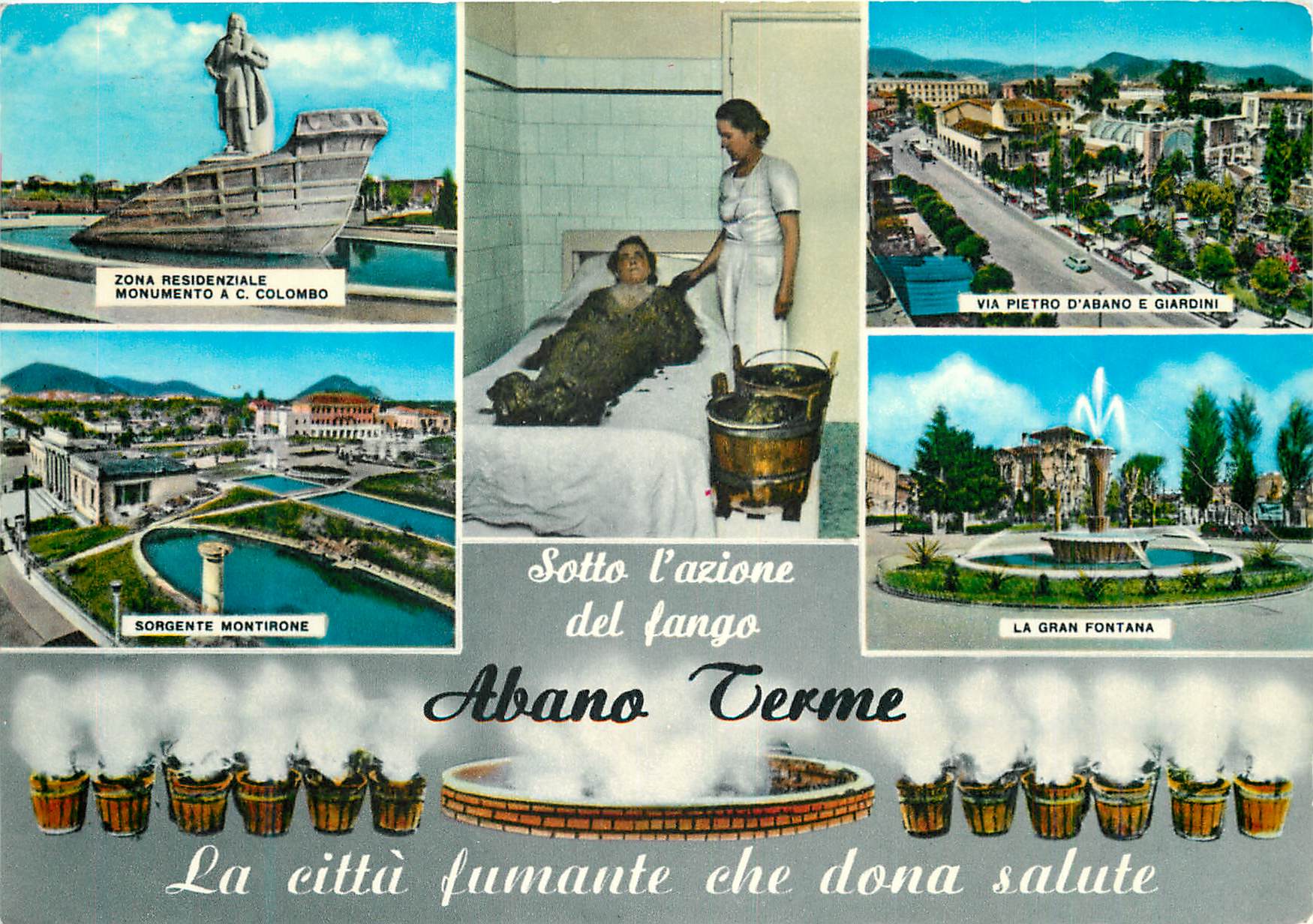 Abano Terme — Spa town with thermal treatments — Ed. Ris. A.B.A.