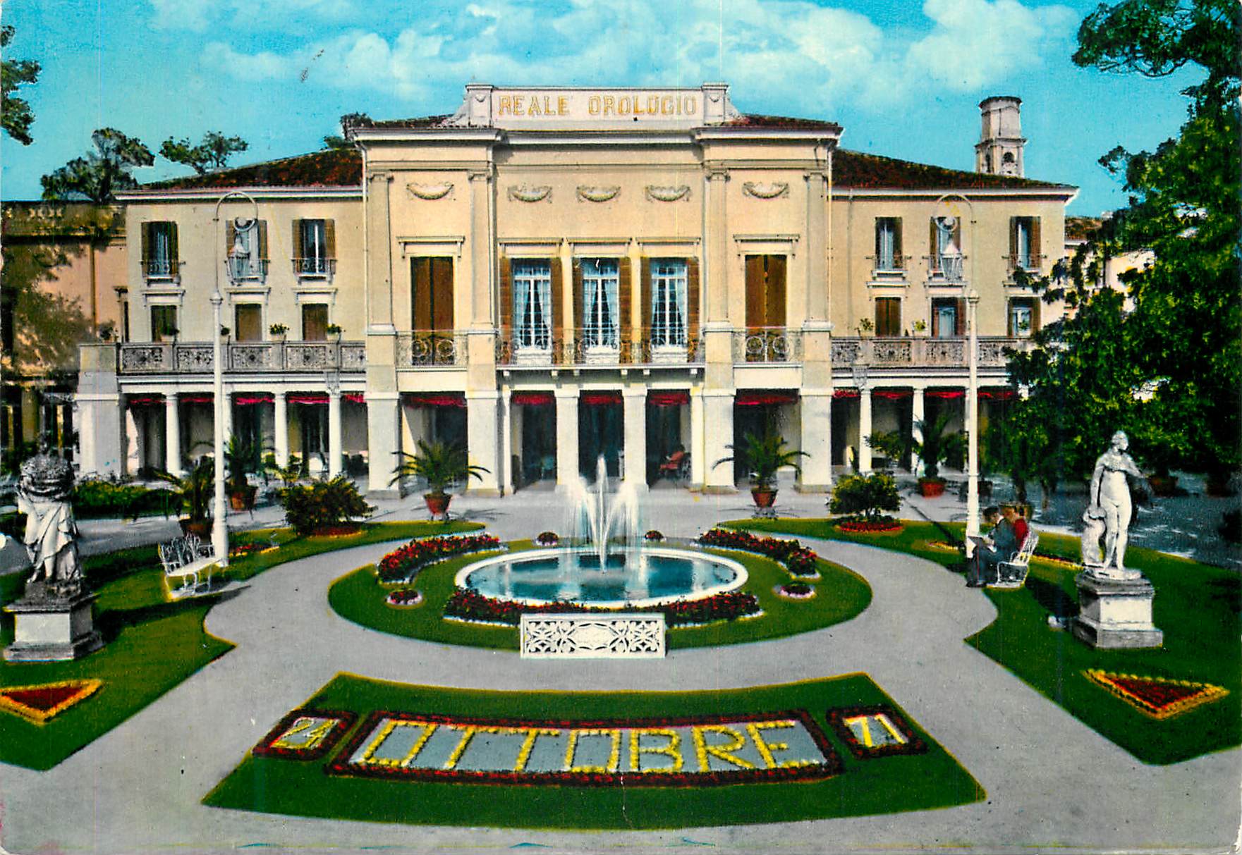 Abano Terme — Établissement Thermal Reale Orologio — Ed. Ris. A.B.A