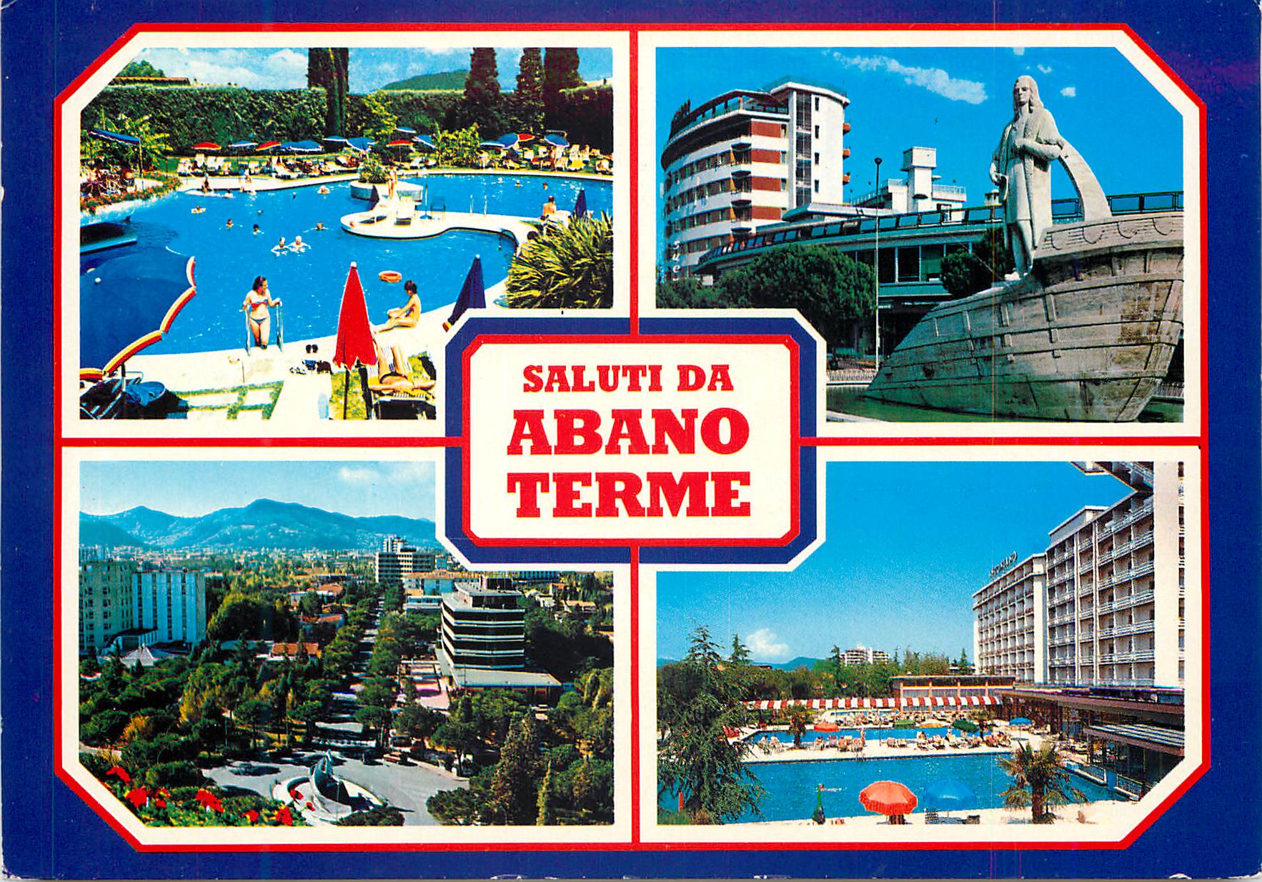 Abano Terme — view of the thermal station — Éd. Foto Turlon