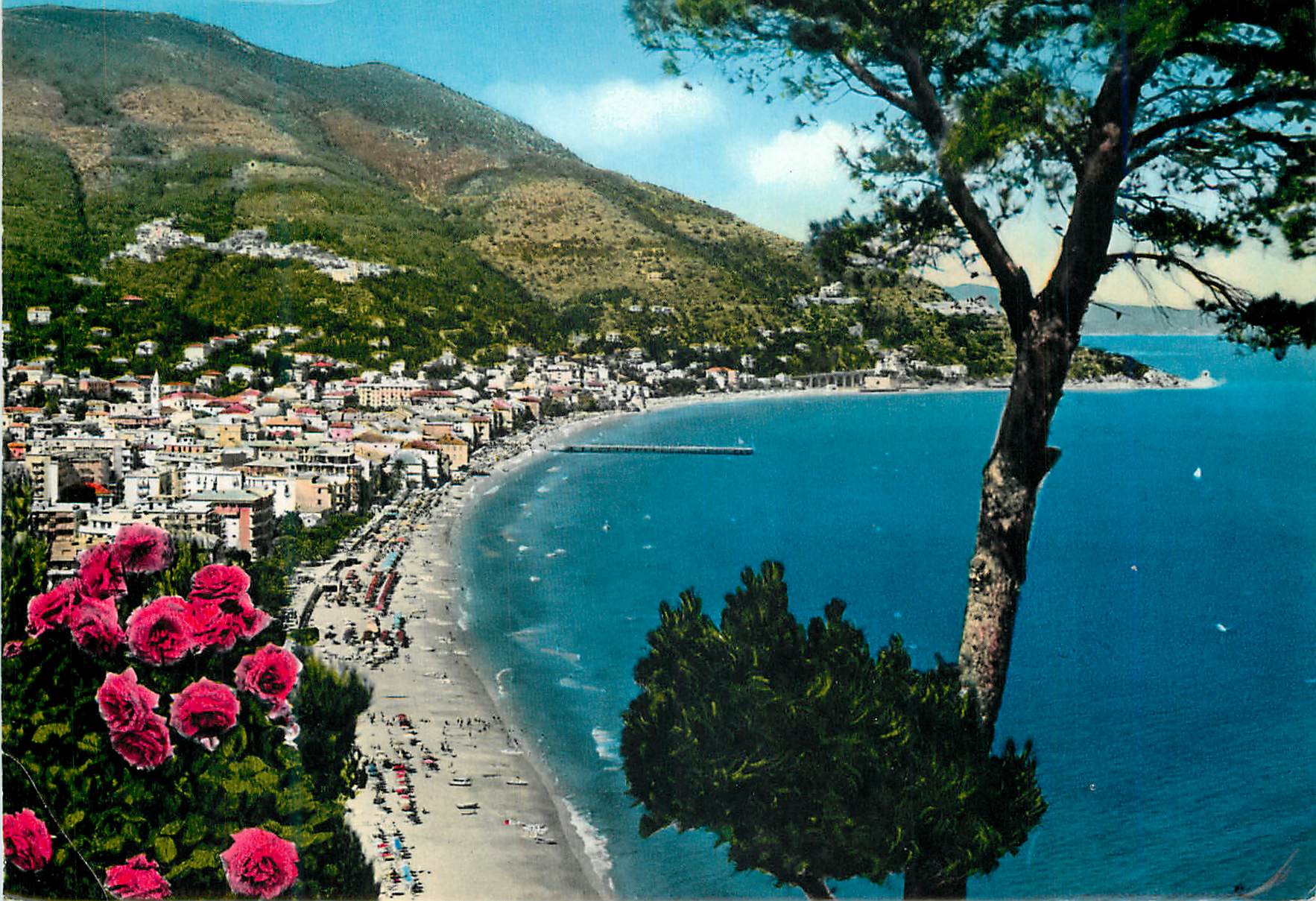 CPM Riviera dei Flori Alassio Panorama
