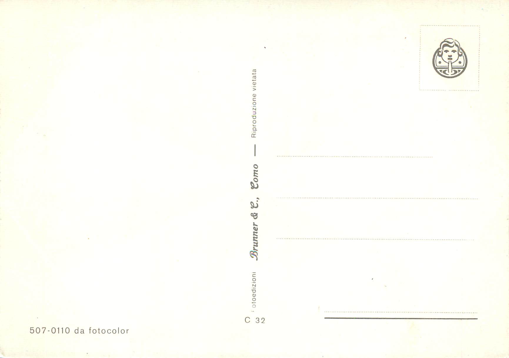 CPM Souvenir Andenken Alassio Ricordo — Rückseite