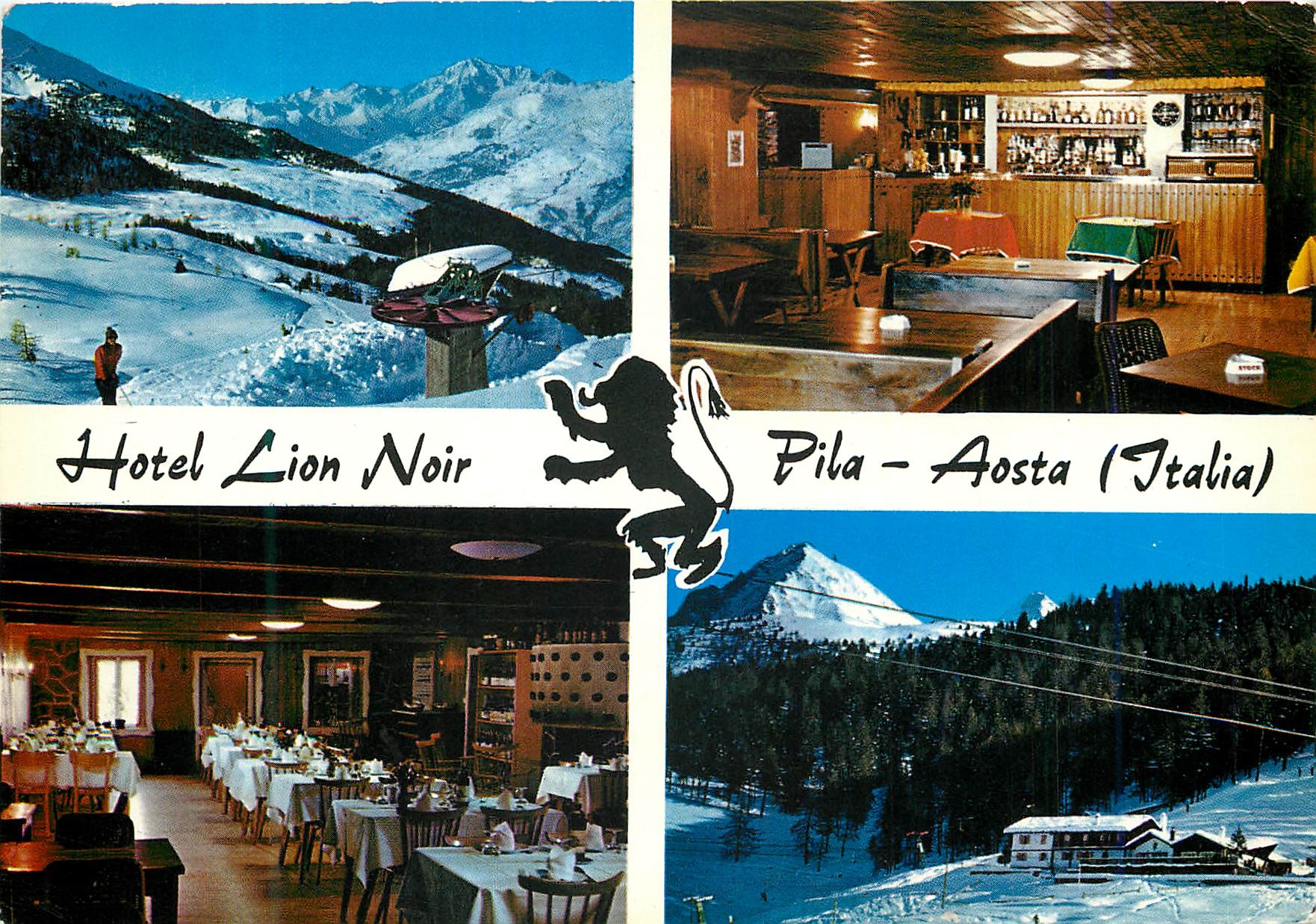 CPM Hotel Lion Noir Pila Aosta