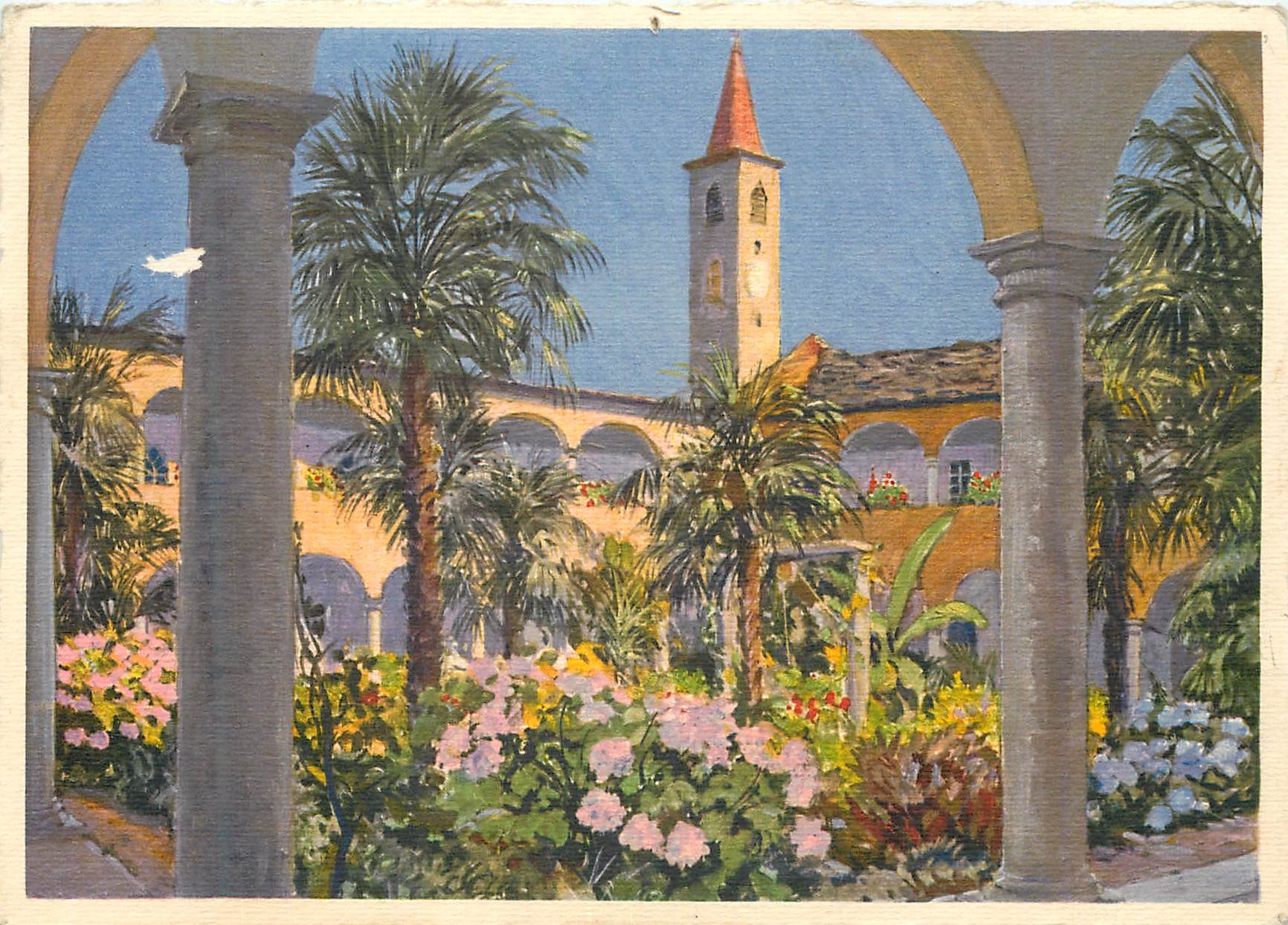 CPM Ascona Nel cortile del Collegio Paplo