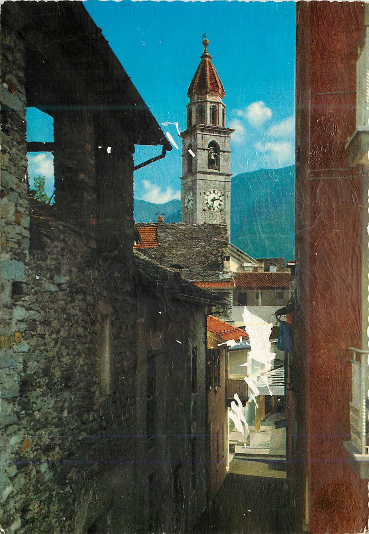 CPM Ascona Lago Maggiore Motif du village