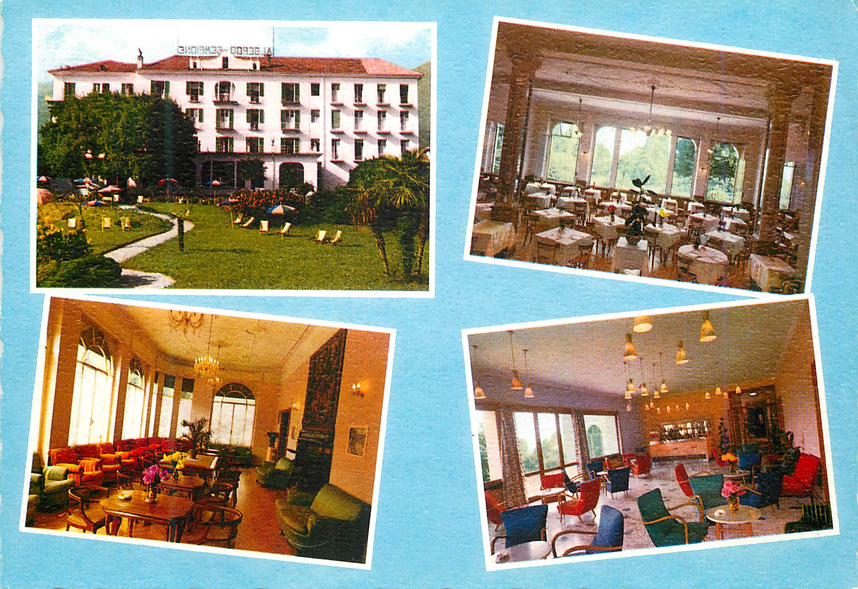 CPM Hotel Simplon Baveno Lac Majeur