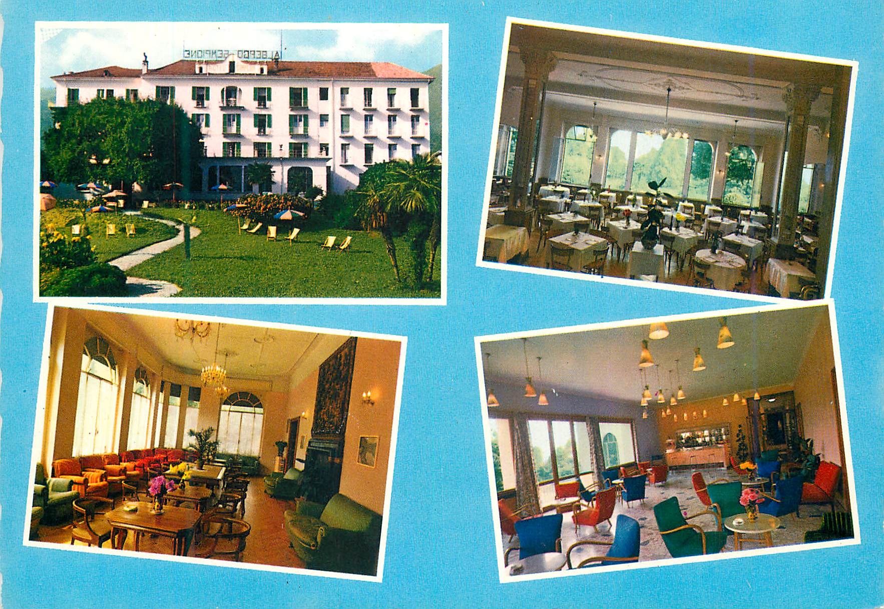CPM Hotel Simplon Baveno La Majeur Italy