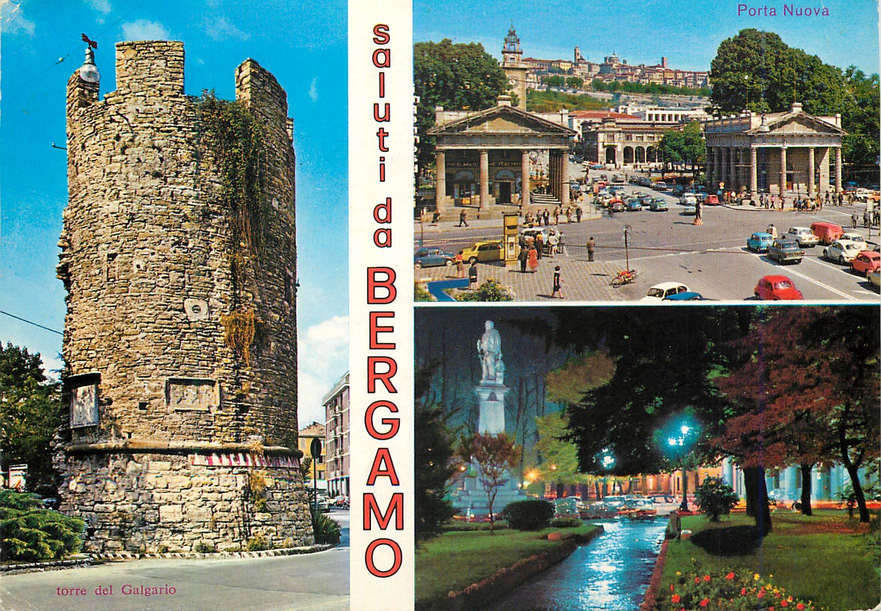 CPM Saluti da Bergamo
