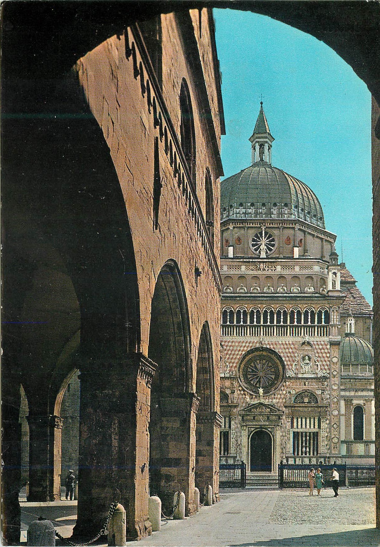 CPM Bergamo Palazzo della Regione et Chapelle Colleoni par G A Attadeo