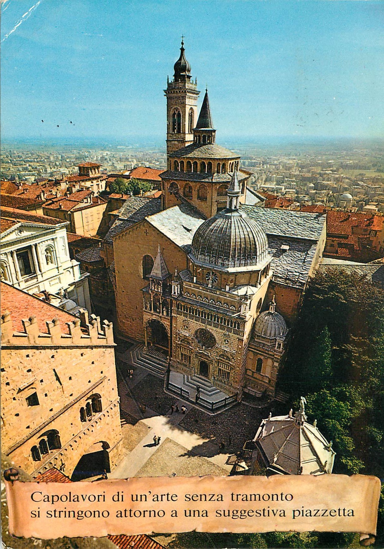 CPM Bergamo Chapelle Colleoni et Ste Marie Majeuri