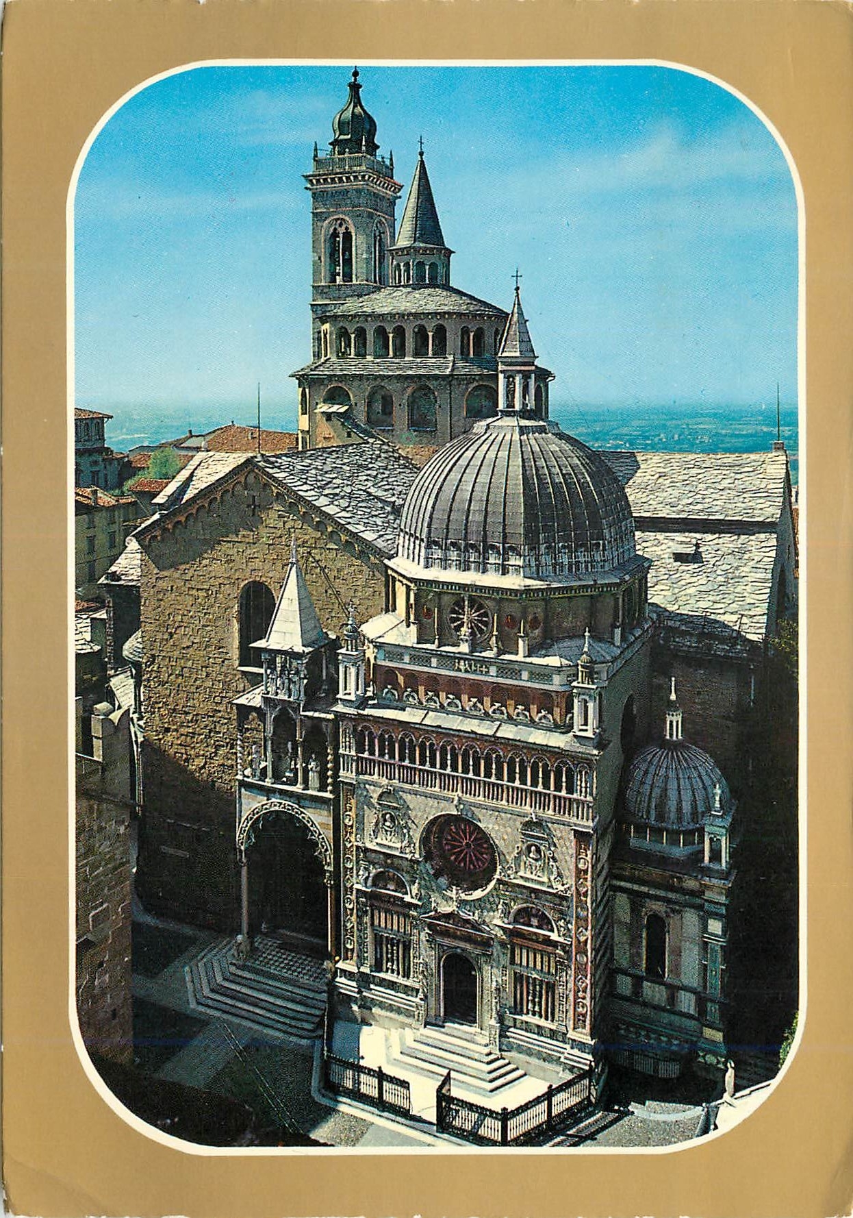 CPM Bergamo Ville Superieure Chapelle Colleoni et Basilique