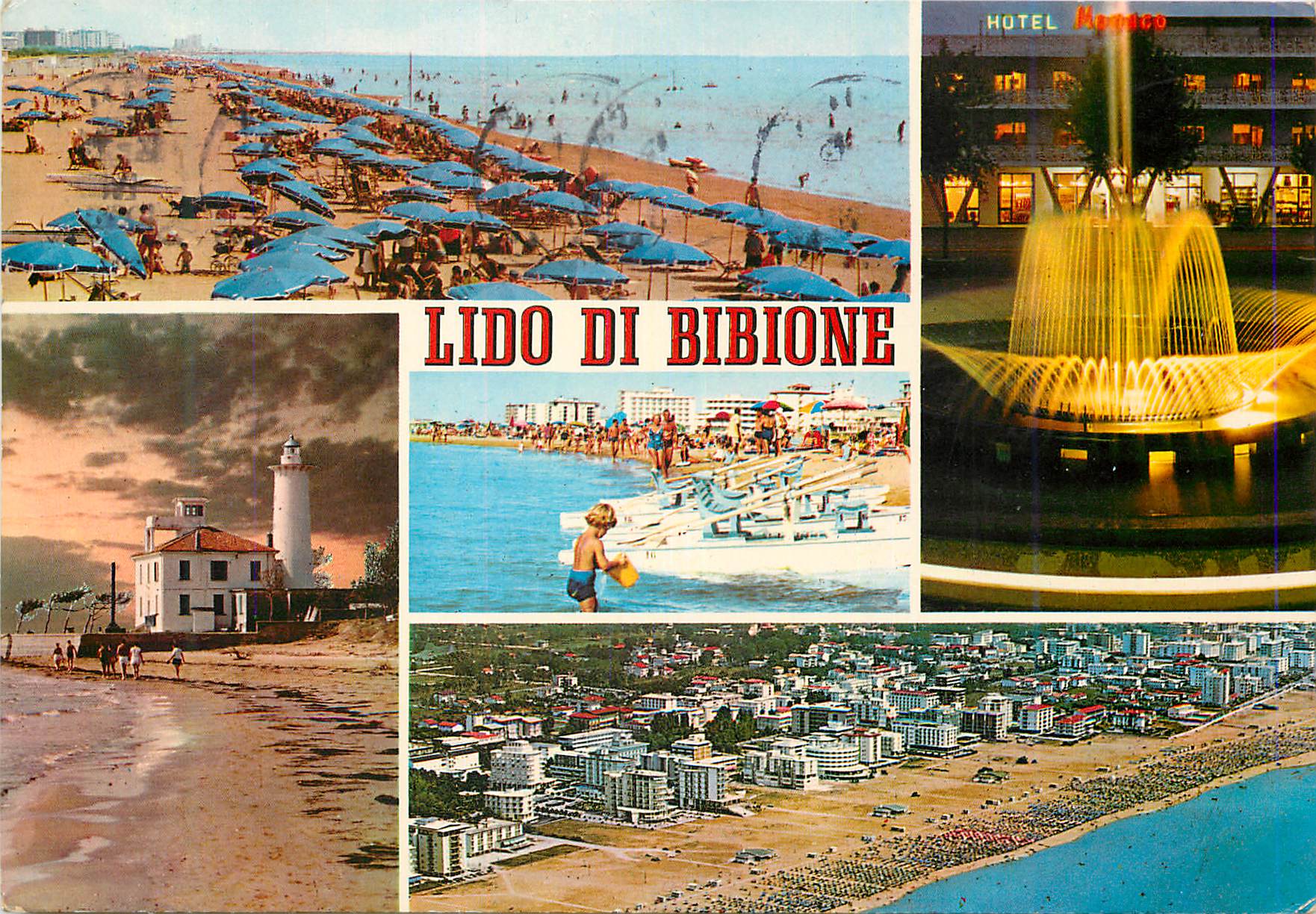 CPM Lido di Bibione La spiagia