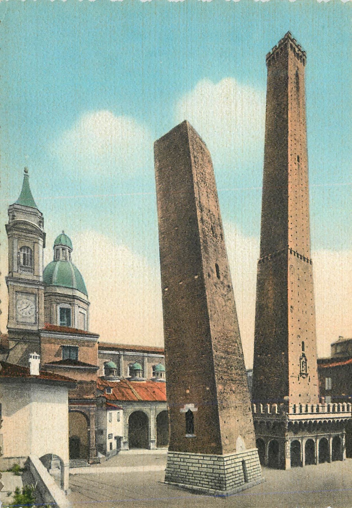 CPM Bologna Tours Asinelli et Garisenda