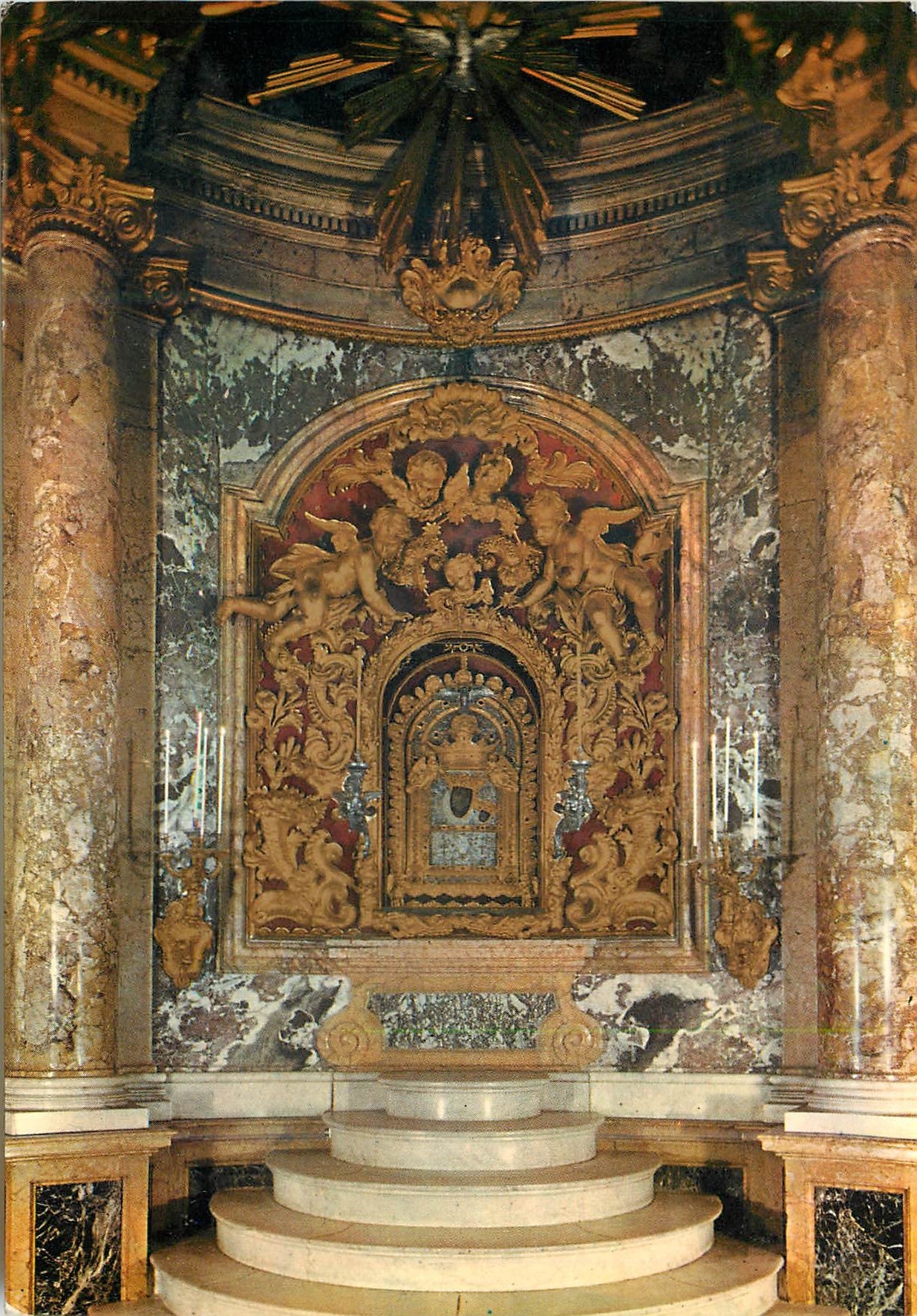 CPM Bologna Santuario di S Lucia Cappelle della Beata Vatgine