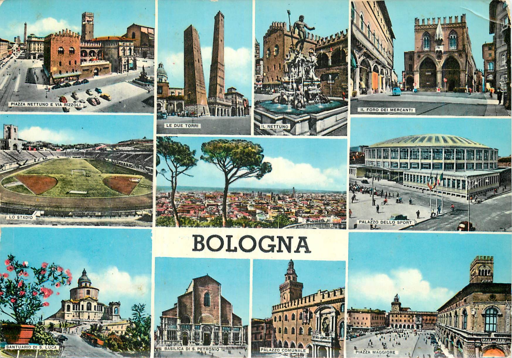 CPM Bologna Souvenir de Bologna