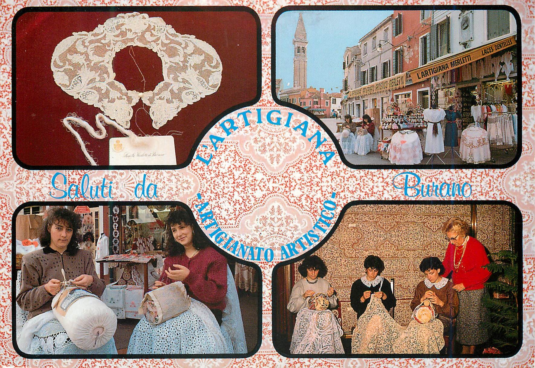 CPM L Artigiana di Rossi Arturo Via S Martino Sinistro Burano