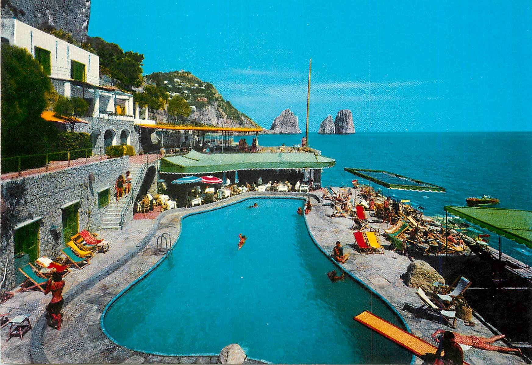CPM Capri La Chanson de la Mer