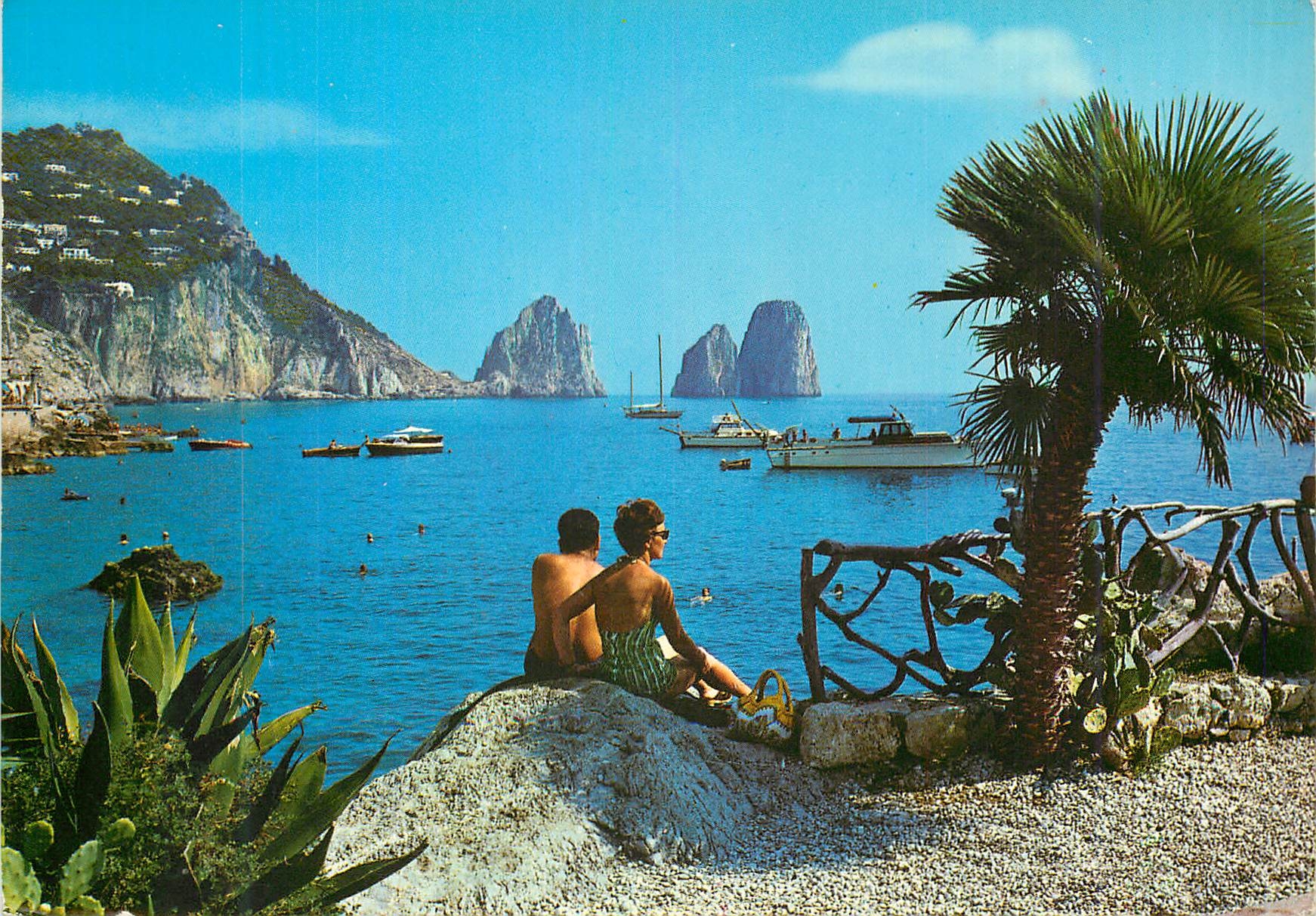 CPM Capri Petite Marine et Faraglione