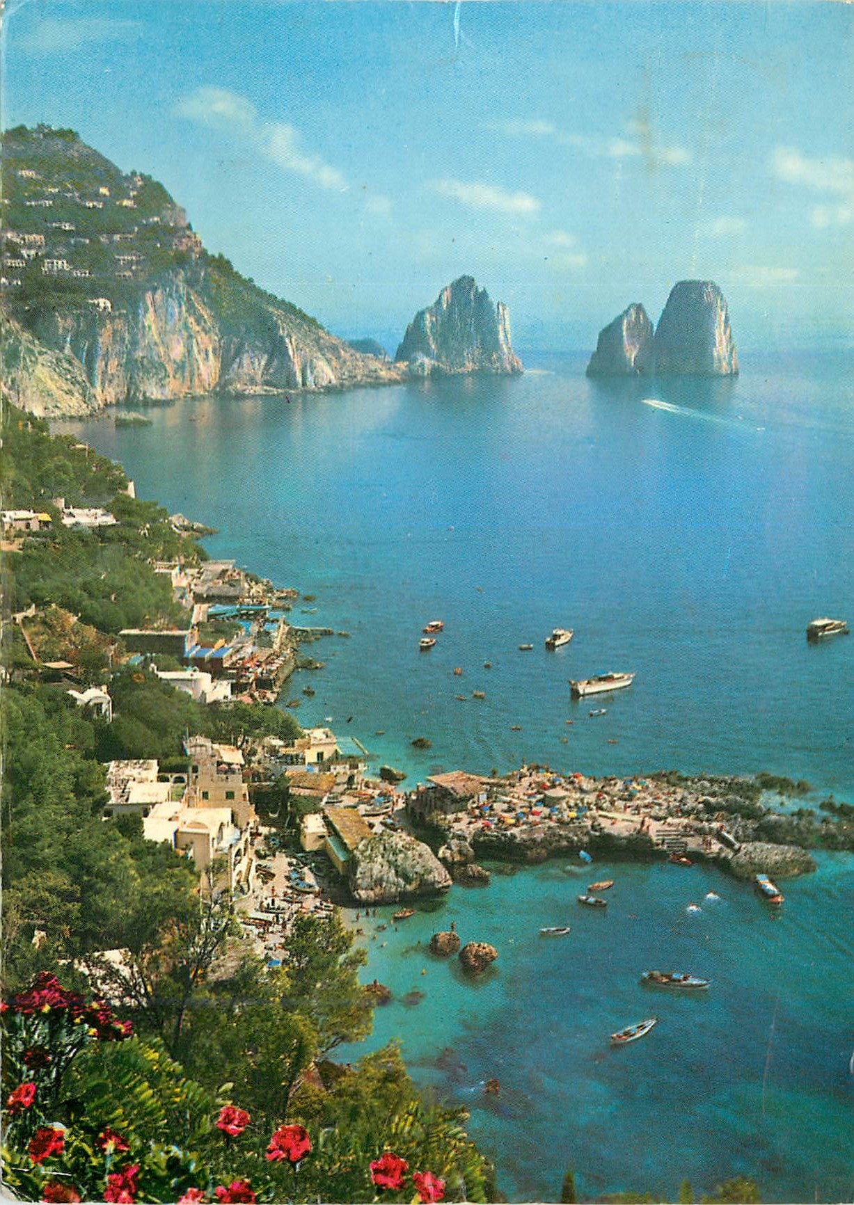 CPM Capri La Petite Marine rue de haut