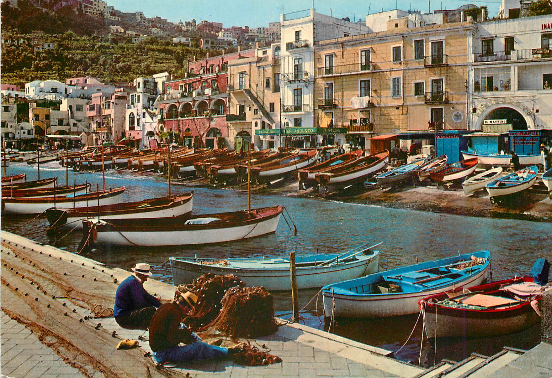 CPM Capri La grande Marine Bateaux de peche