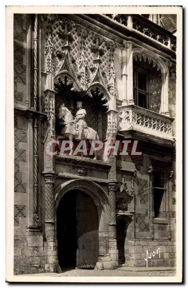 Blois CPA Portail Louis XII Facade du chateau
