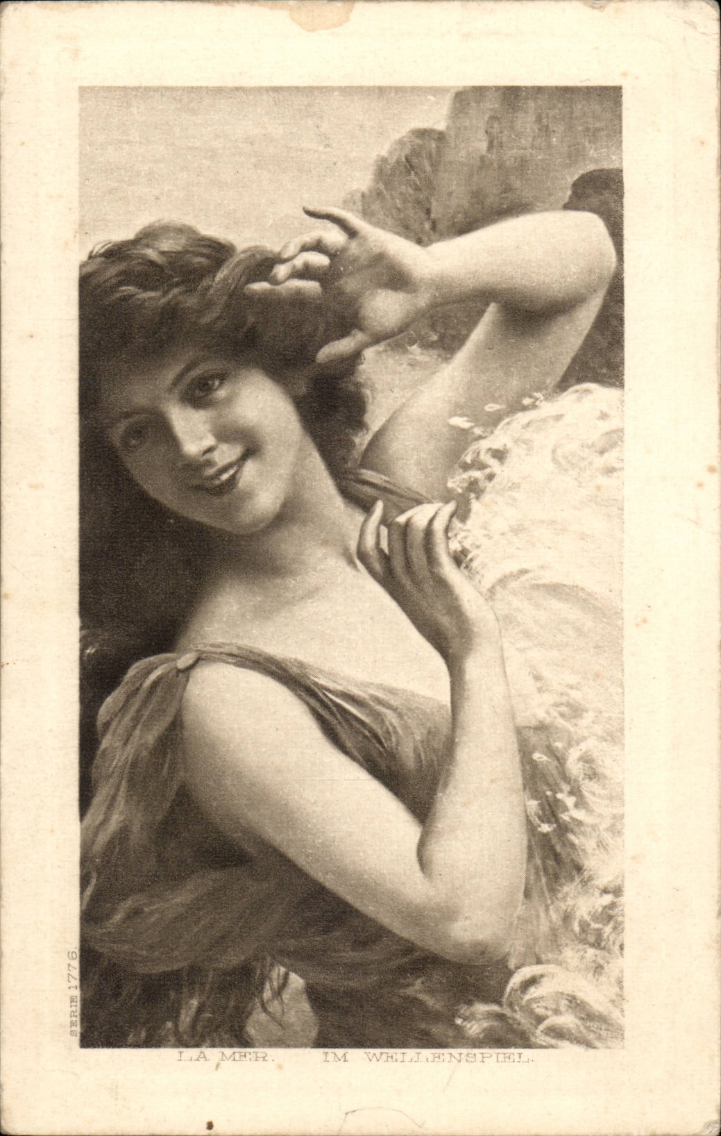 CPA FAntaisie Femme 