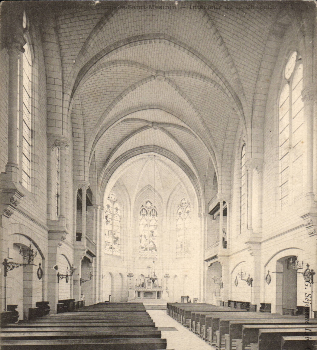 La Chapelle St Mesmin CPA Eglise