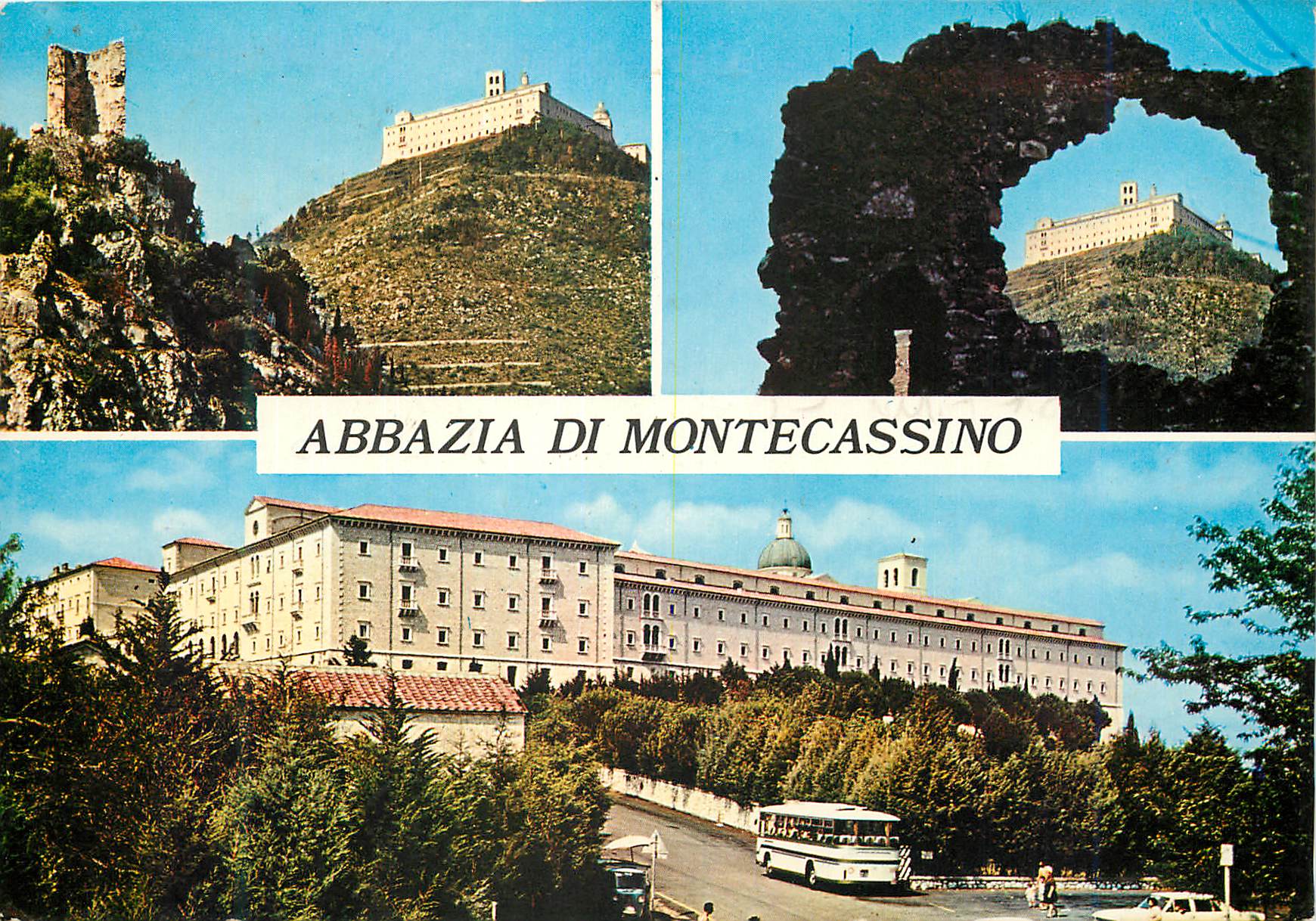 CPM Abbazia di Montecassino (FR) abbaye de Montecassino