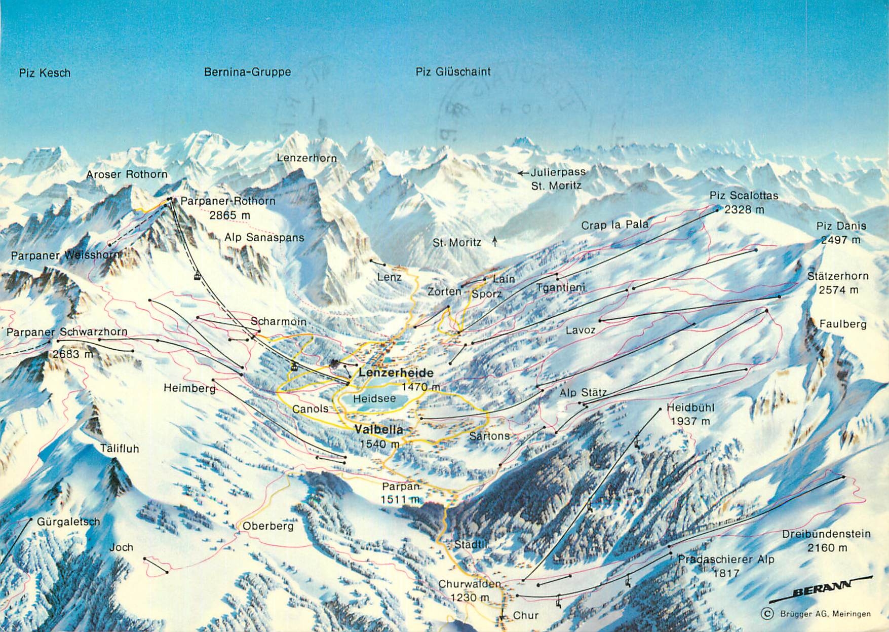 CPM Lenzeheide valbella Graubunden Schweiz 1500 3000 m