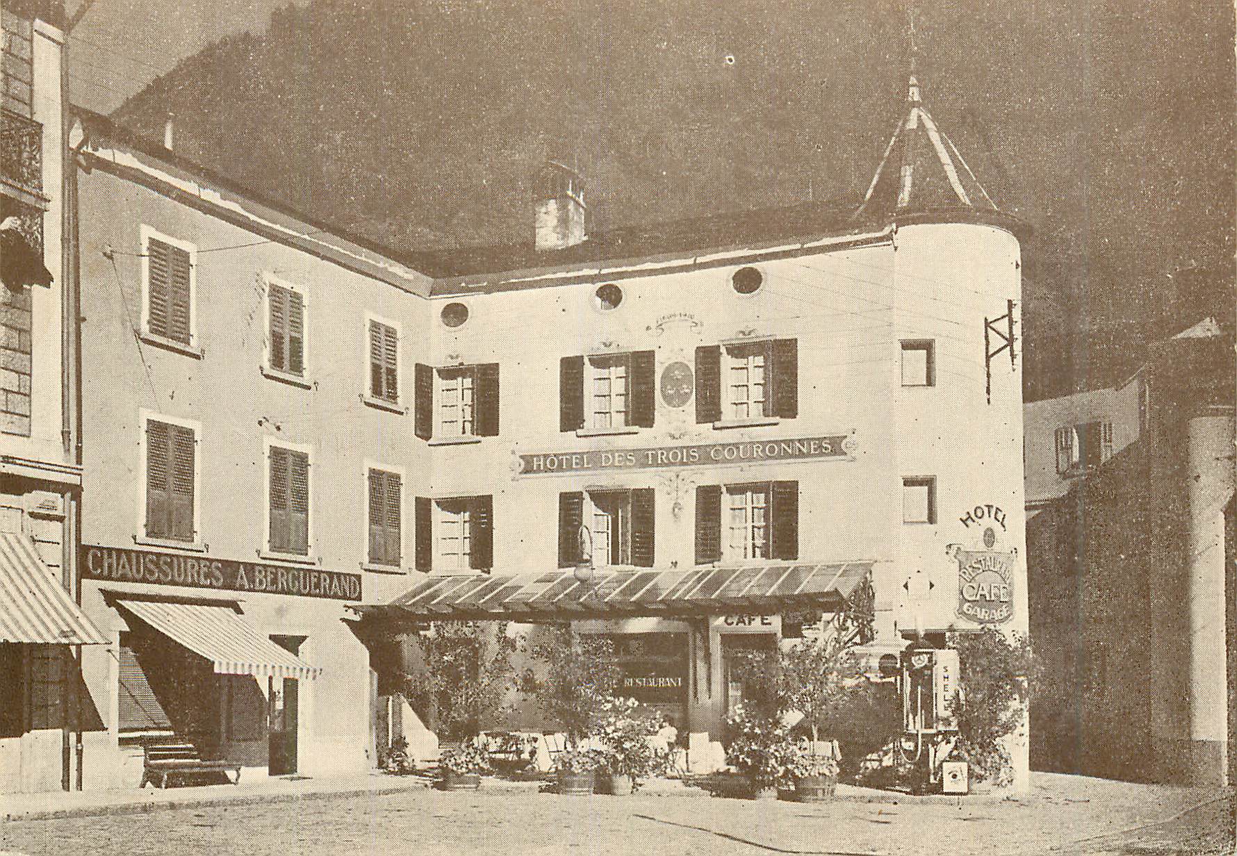 Hôtel des Trois Couronnes — Martigny-Bourg — Verlag: Emile Abbet