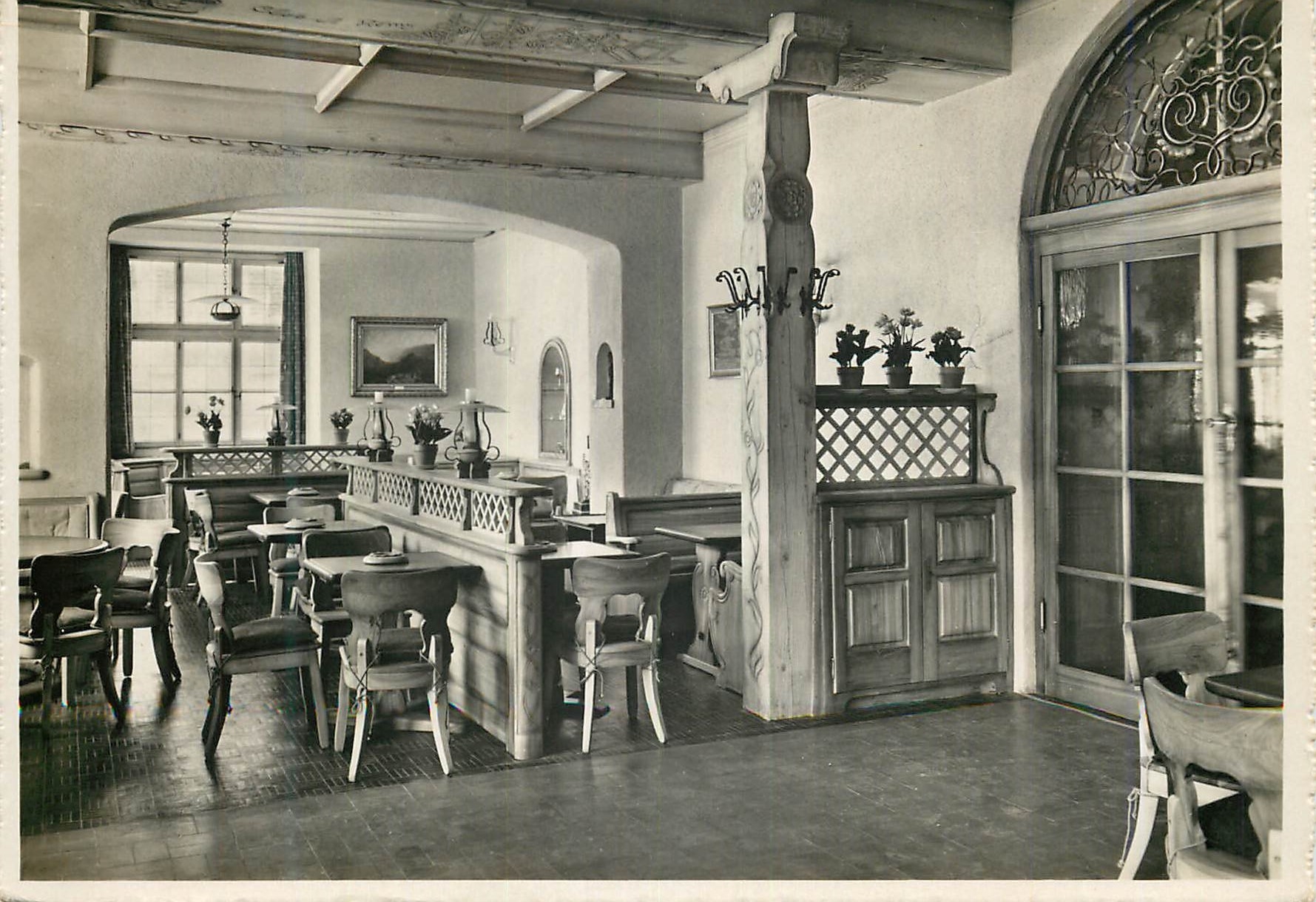 CPM Brasserie hotel de la paix et poste Sion