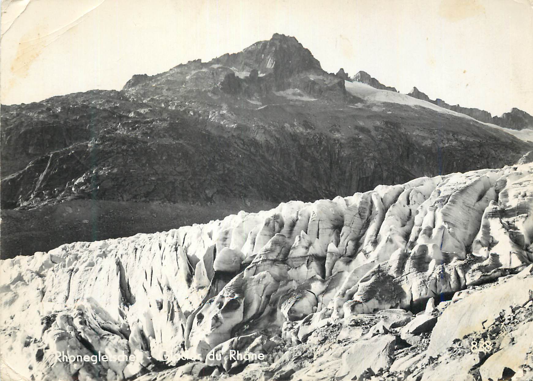 CPM Montagnes Grotte du glacier du Rhone