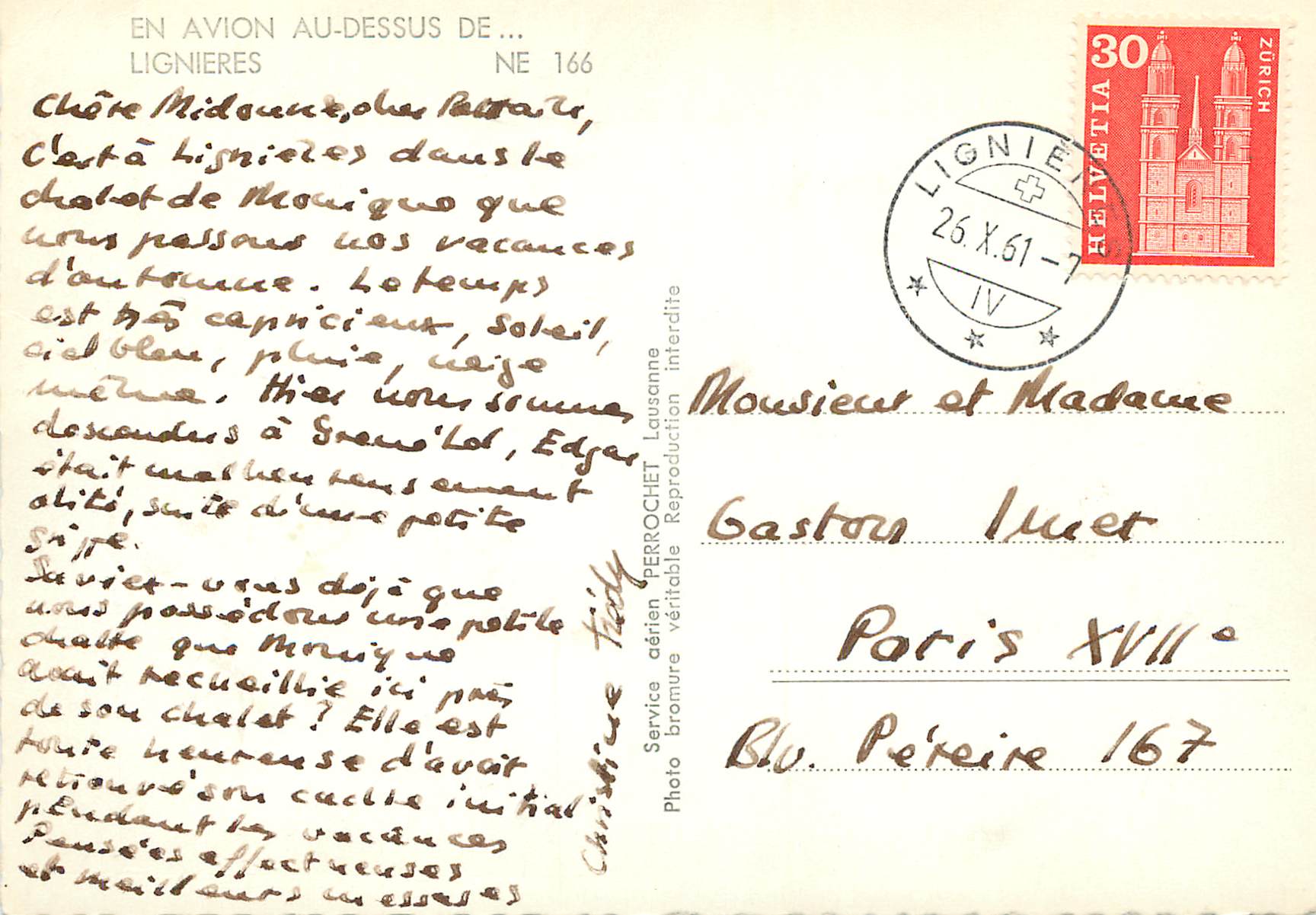 CPM Lignieres — Verso