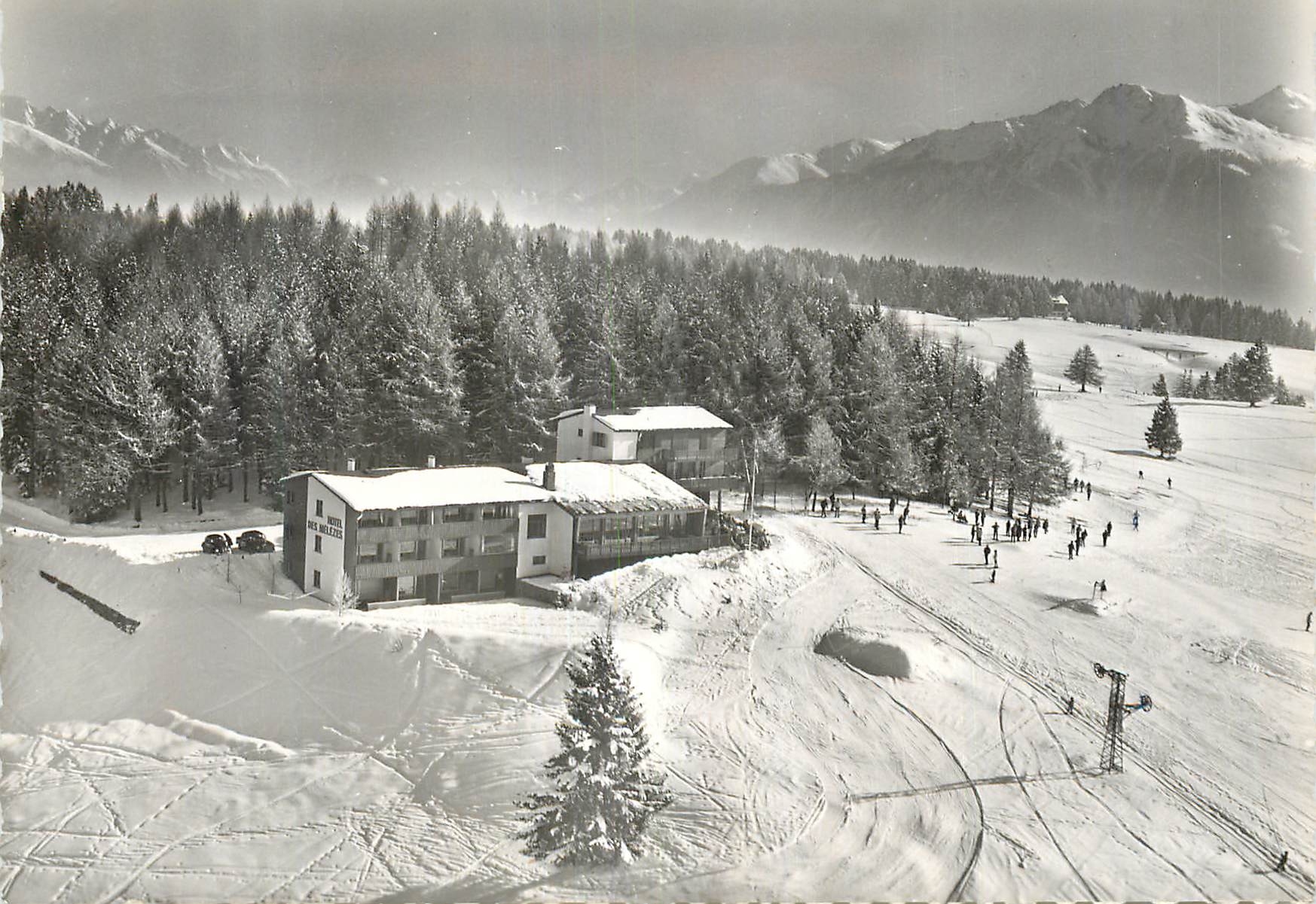 CPM Crans s Sierre Hotel des Melezes