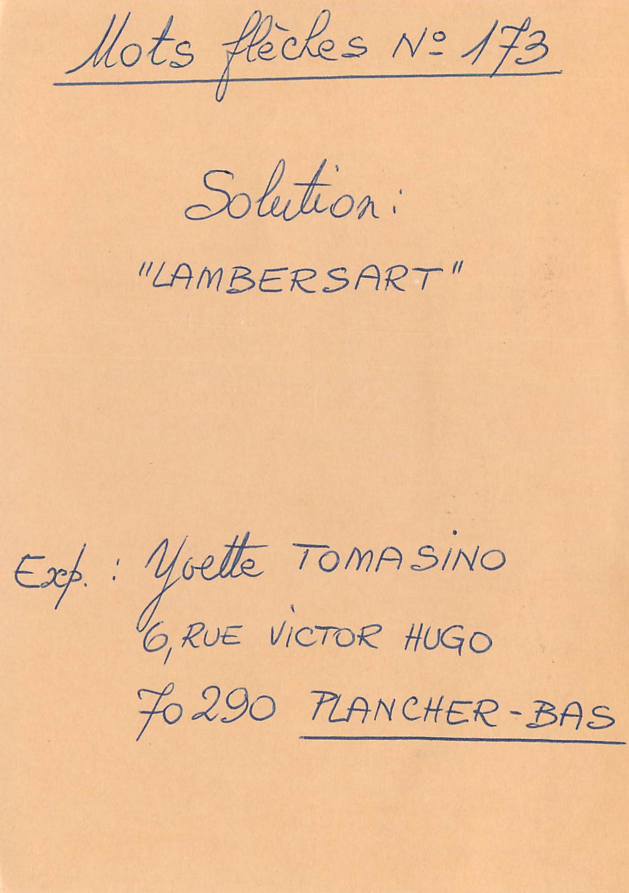 Entier Postal Suisse 1992 pour Paris — Back