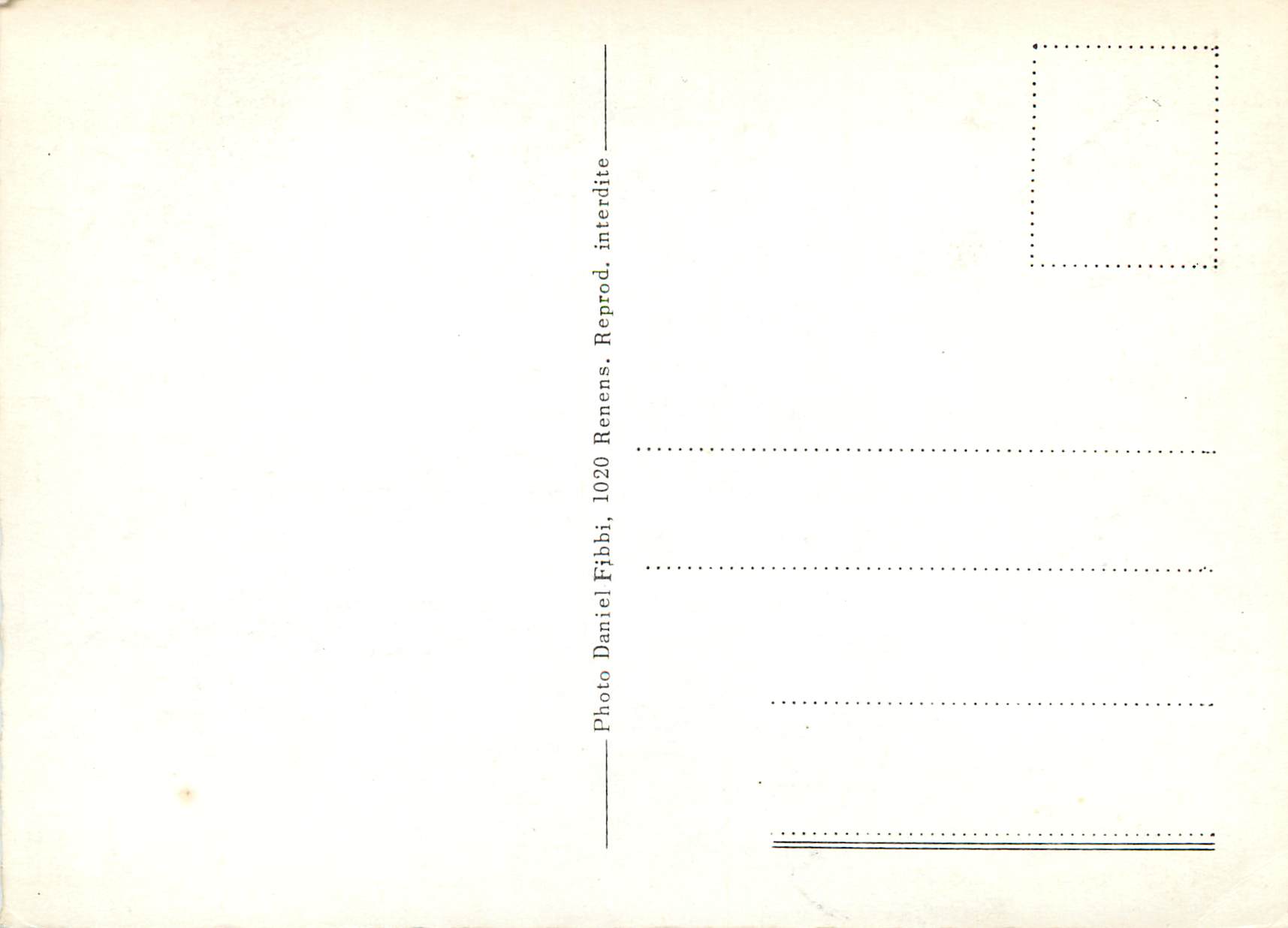CPM Geneve Musee du bastringue Plan les Ouates Gramophones — Verso