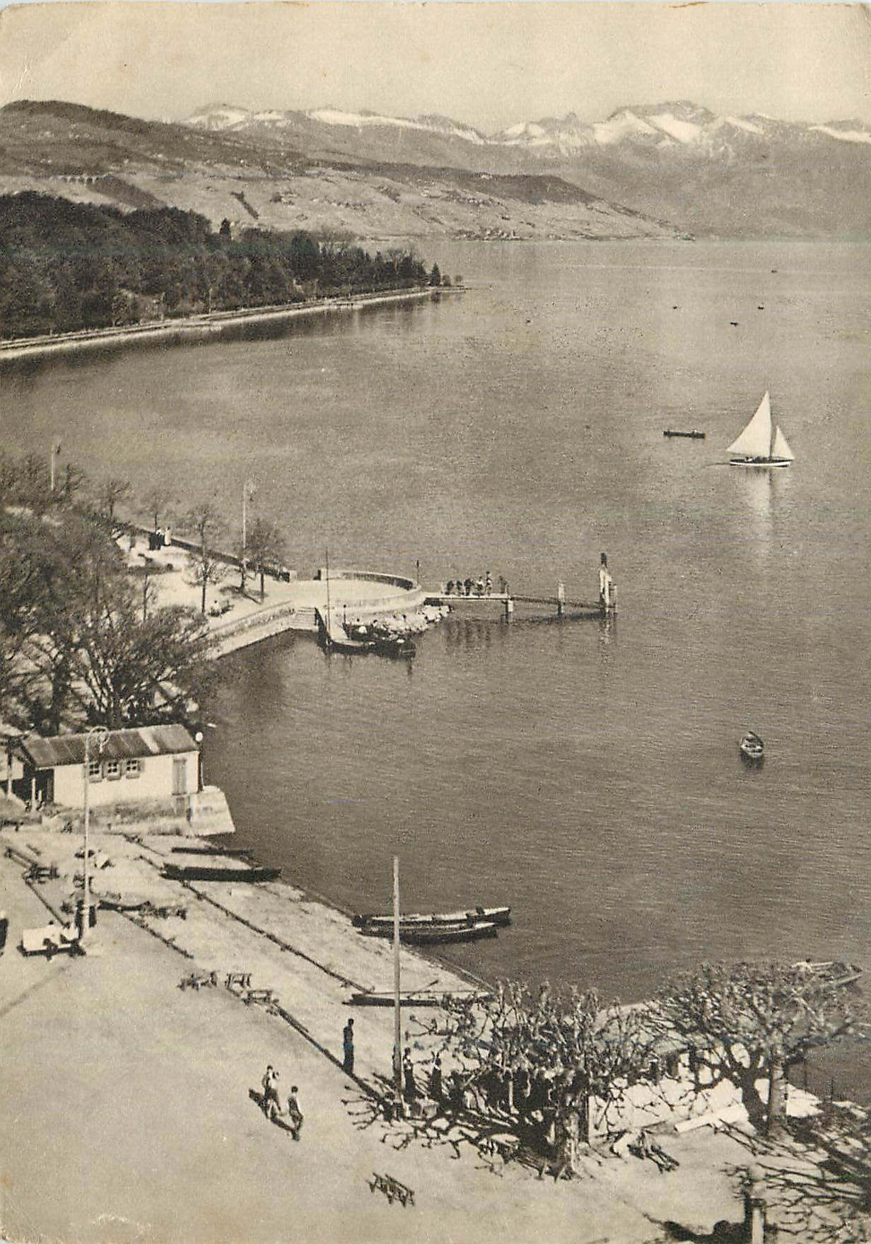 CPM Lausanne (Suisse) Le quai d'Ouchy