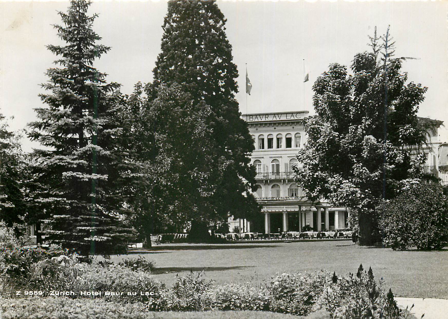 Hôtel Baur au Lac — Zurich — éditeur Verlag & Pampalinger & Beringer
