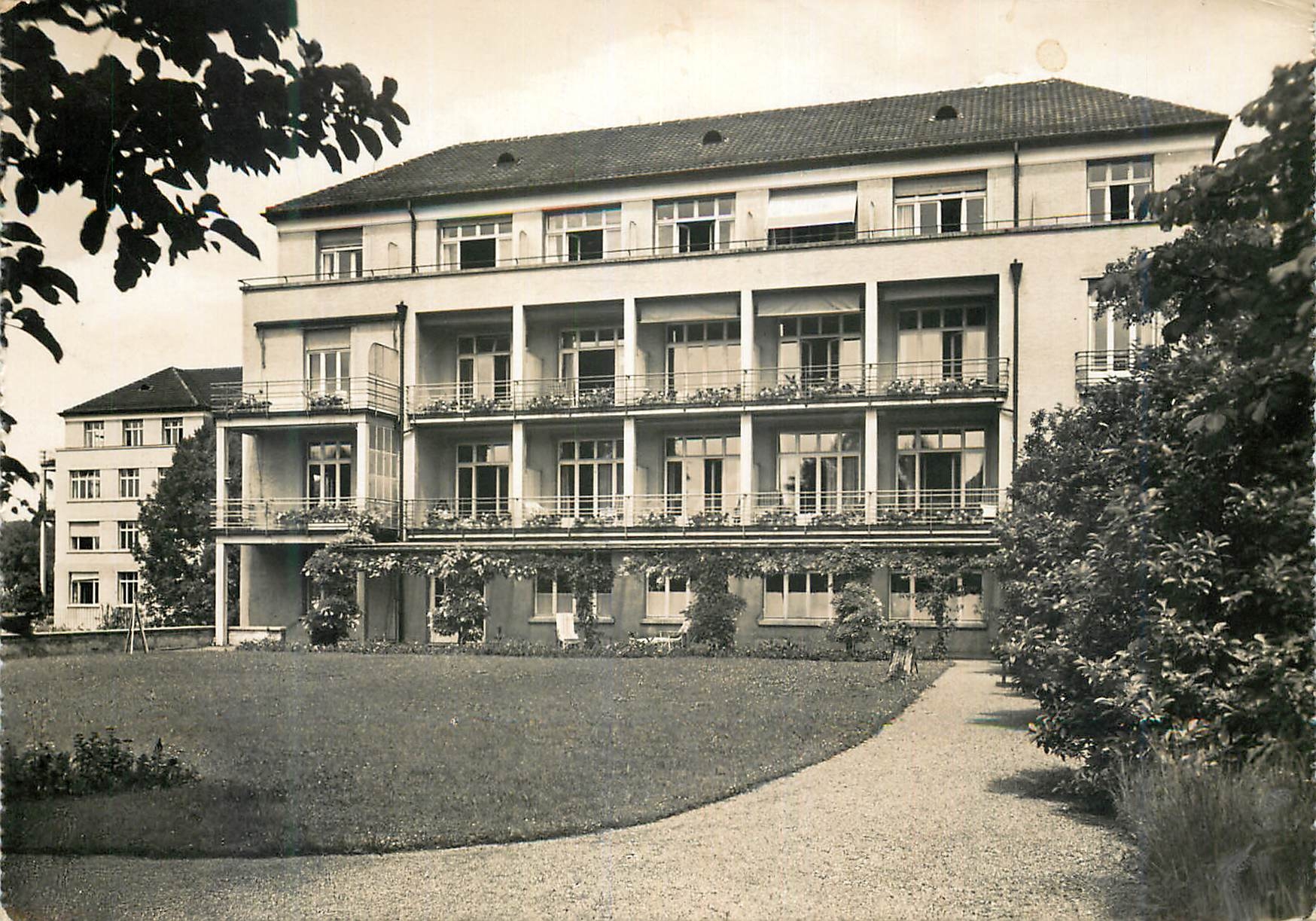 Klinik Hurslanden, Zürich — Photo & Verlag E. Furter, Zürich n°338