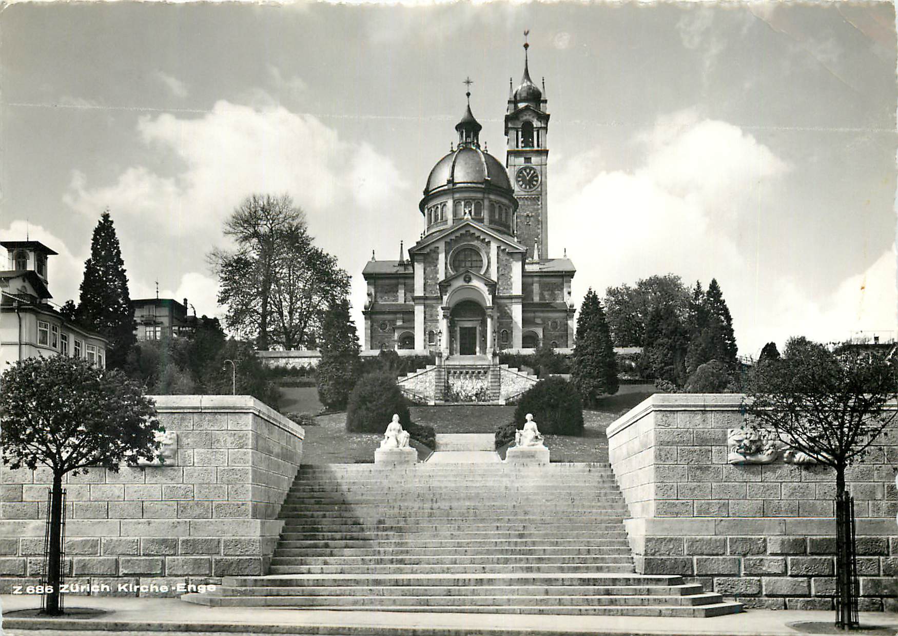 Zurich Kirche-Enge — éditeur Büfa, n° 2886